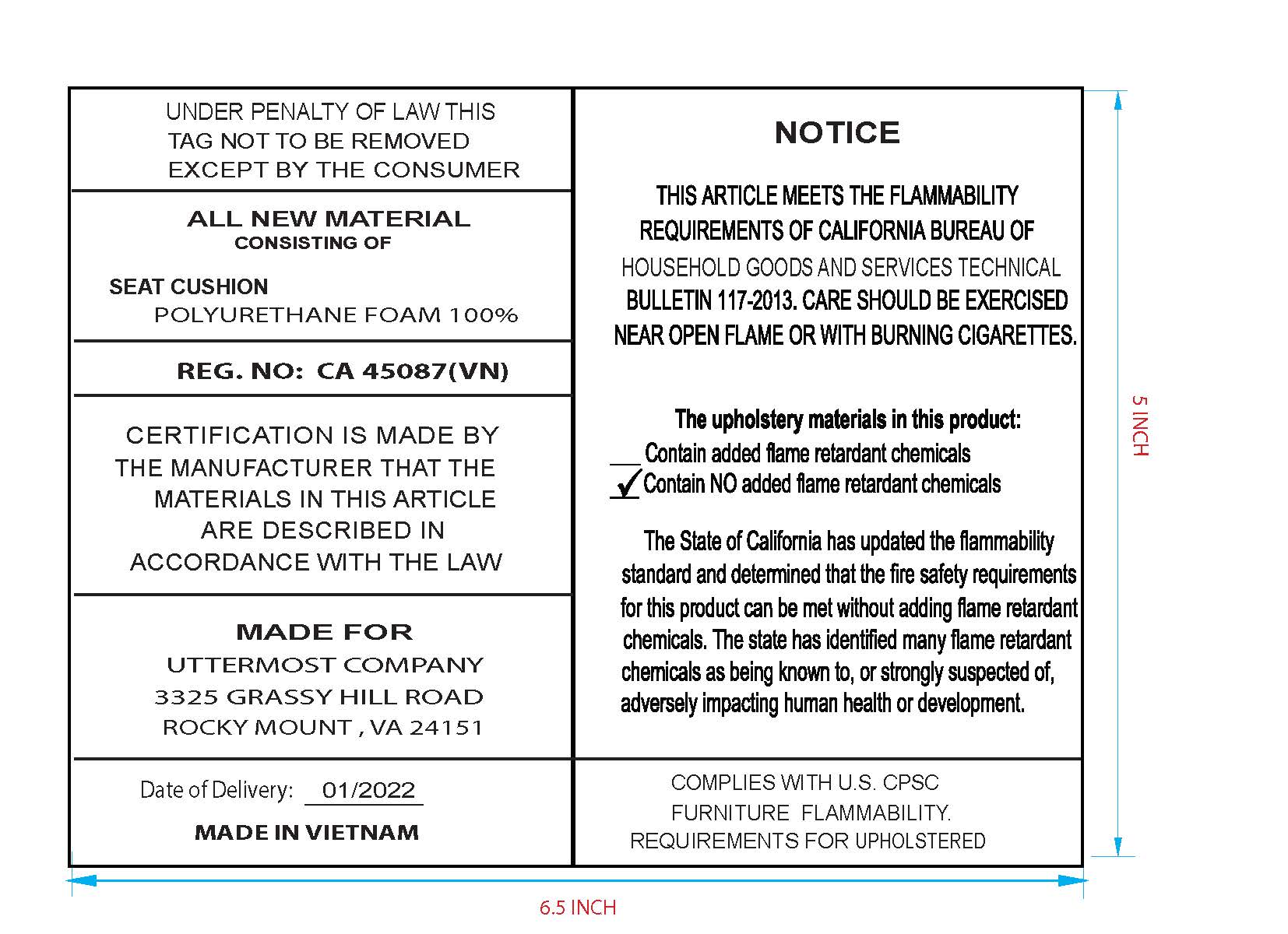 Charmed Sheepskin Small Bench
