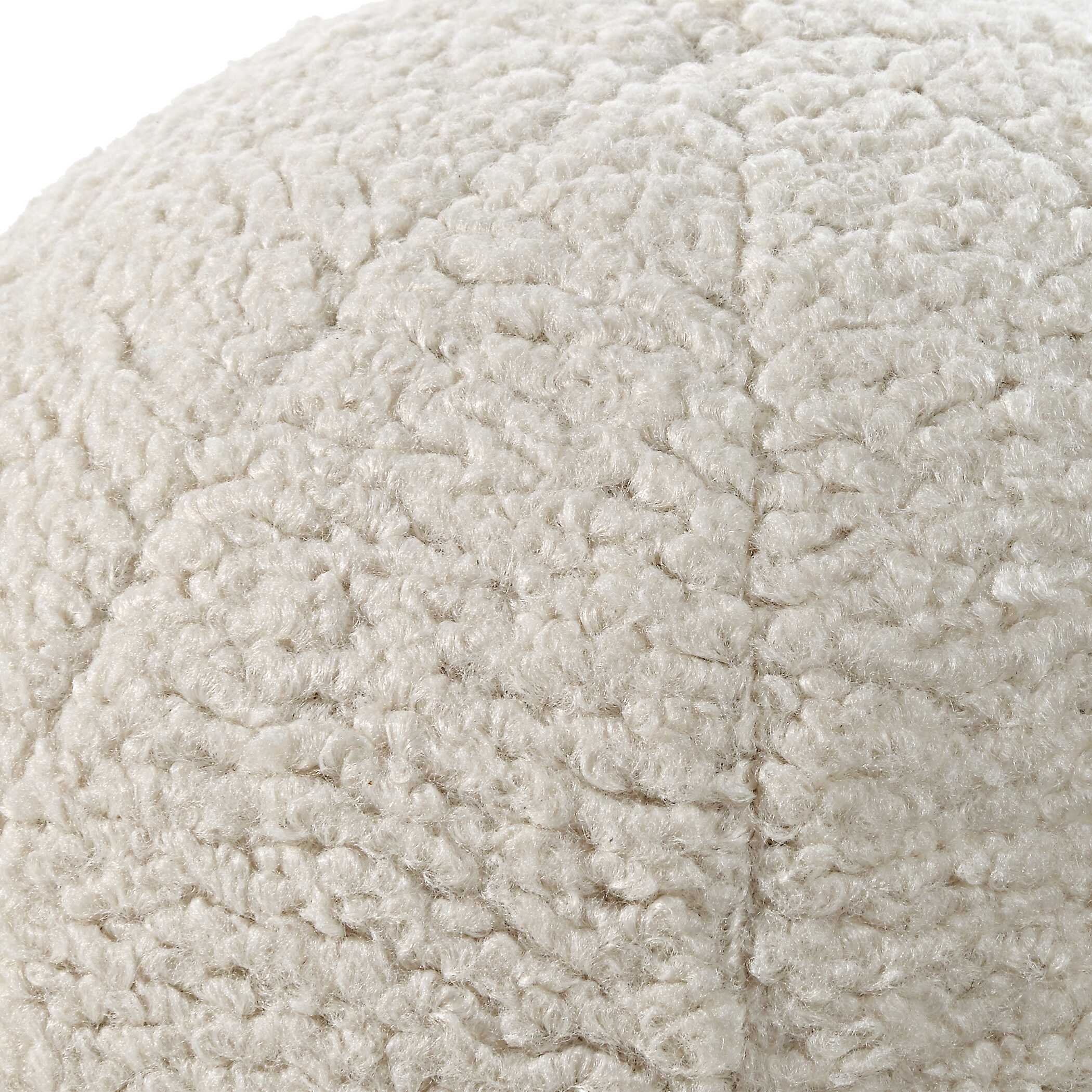Capra Ball Sheepskin Pillows Set/2