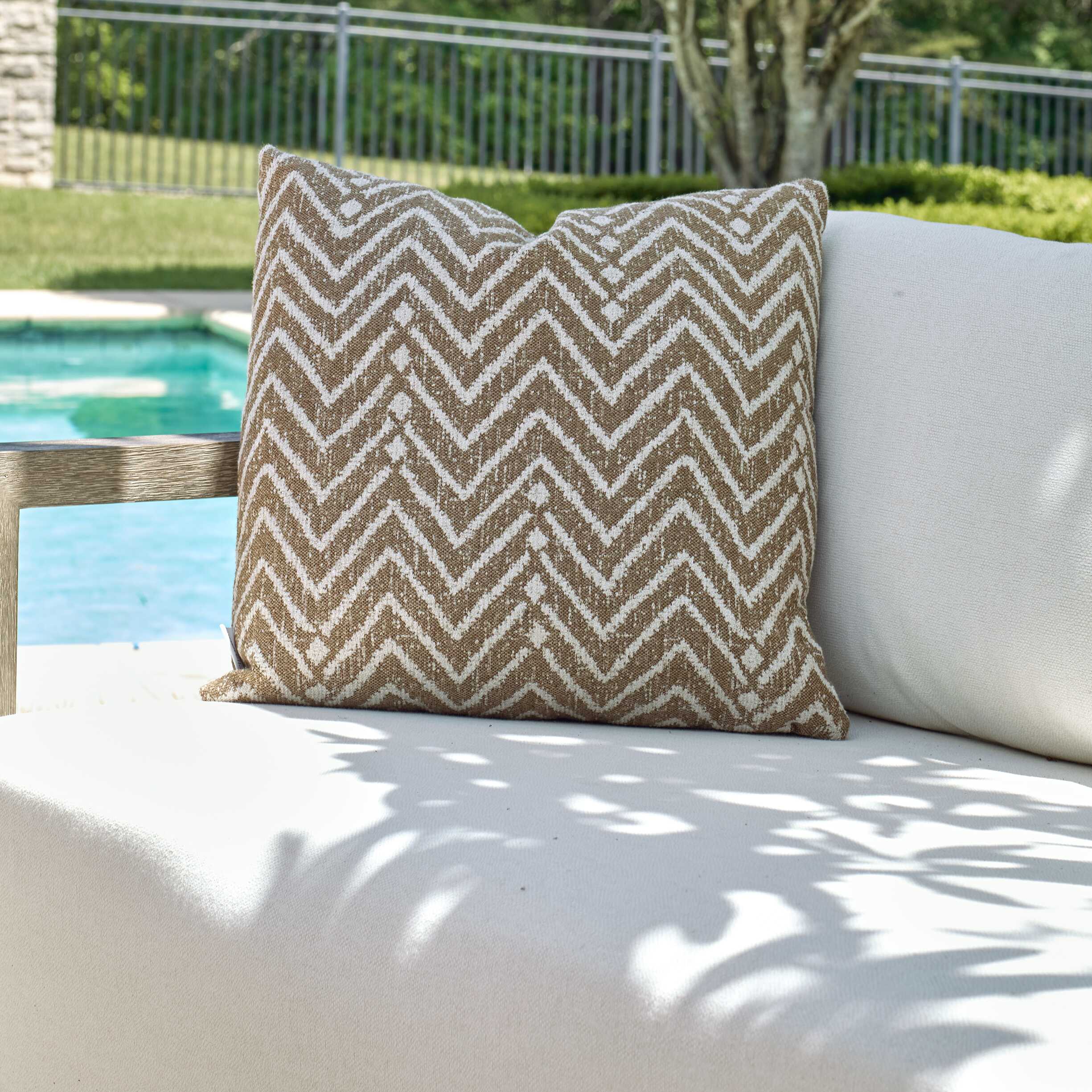 Argo Toffee Outdoor Pillow
