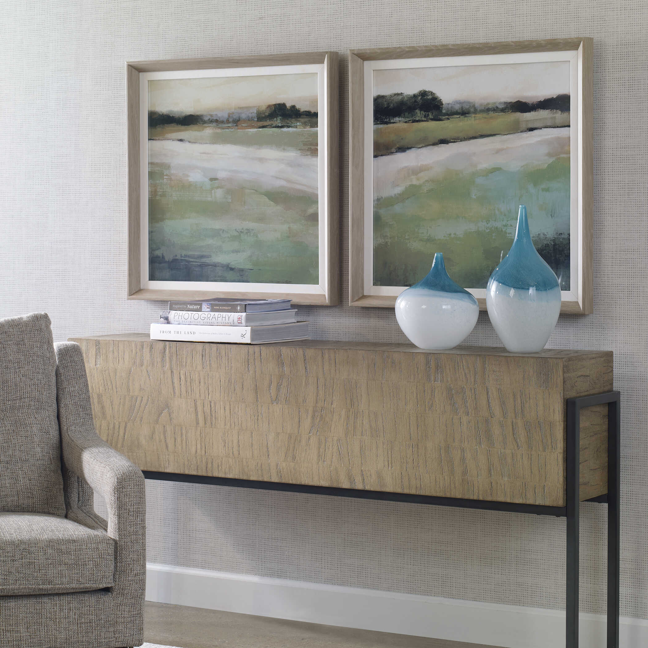 Vivid Vista Framed Prints Set/2