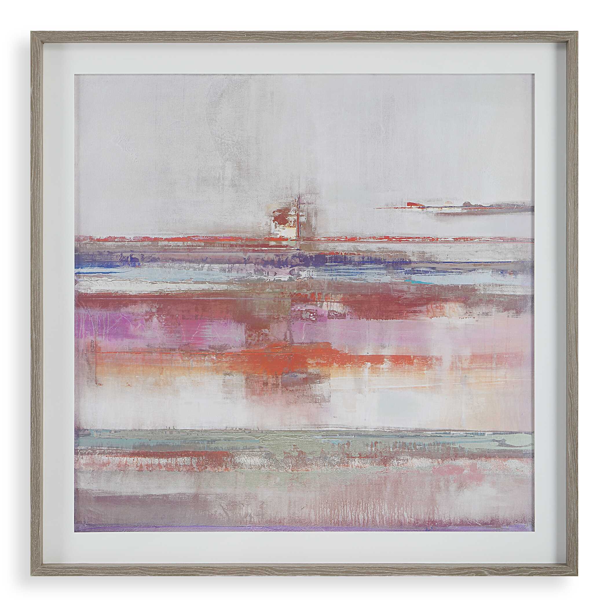 Torrent Abstract Art Framed Print