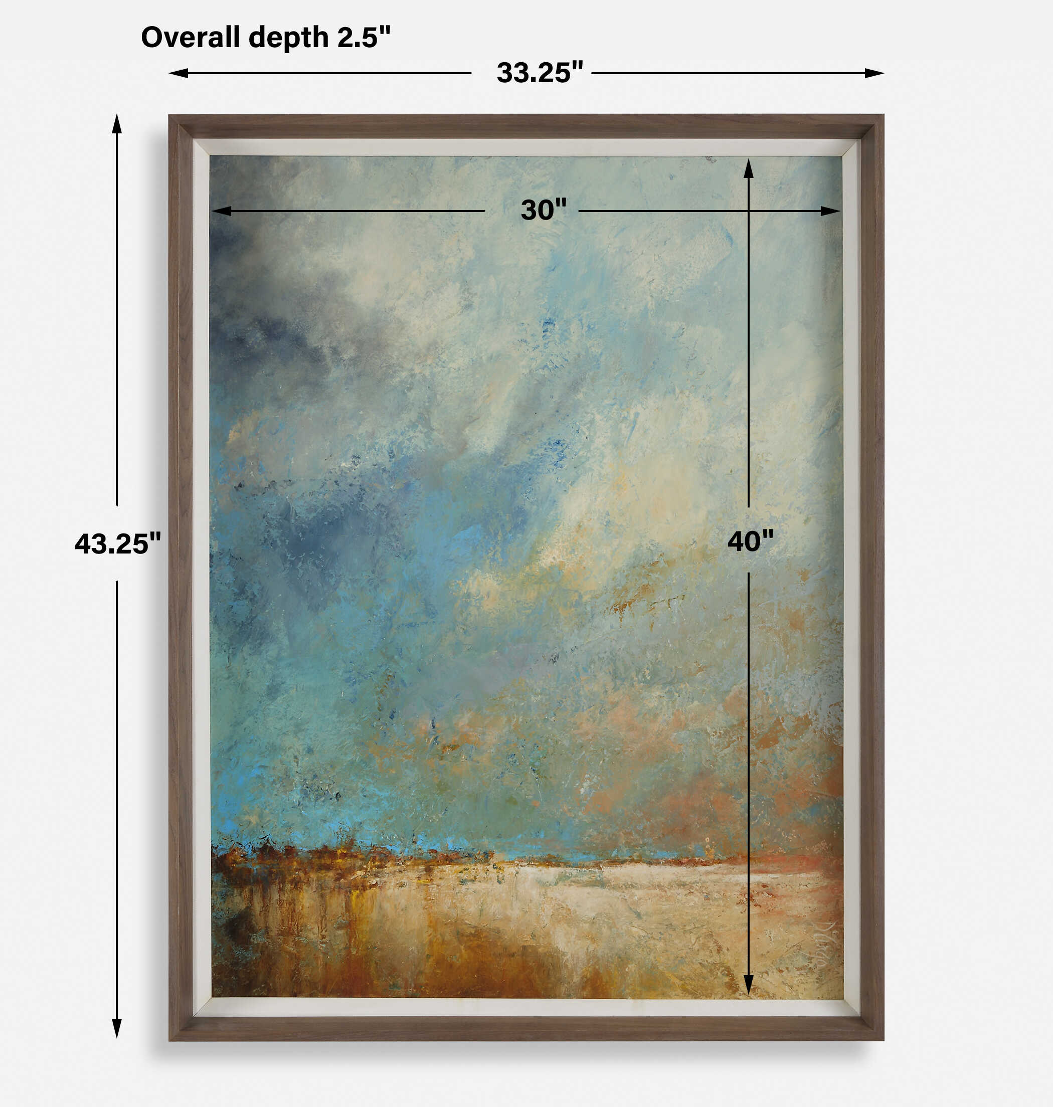 Vista Grande Framed Desertscape Print