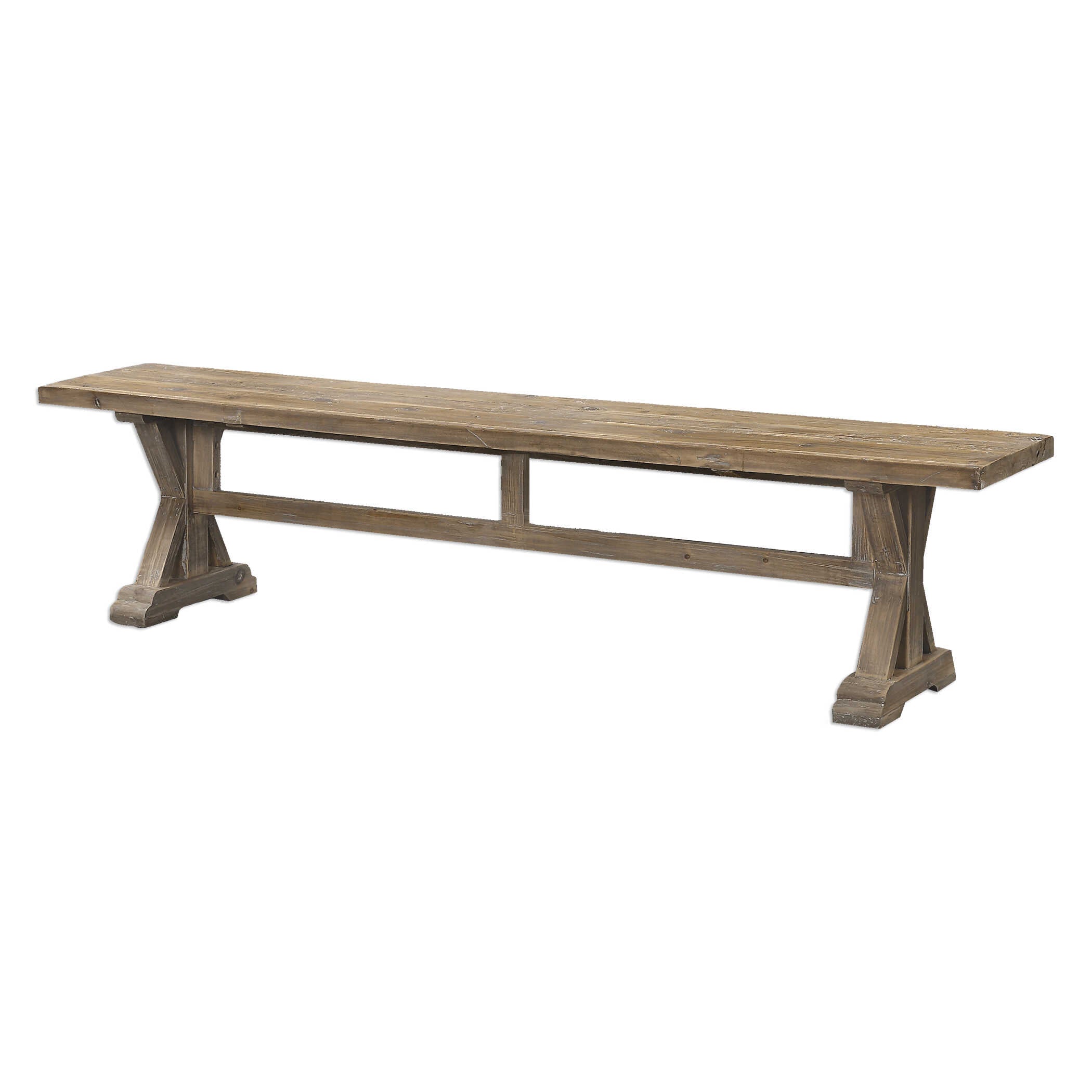 Stratford Salvaged Wood Bench