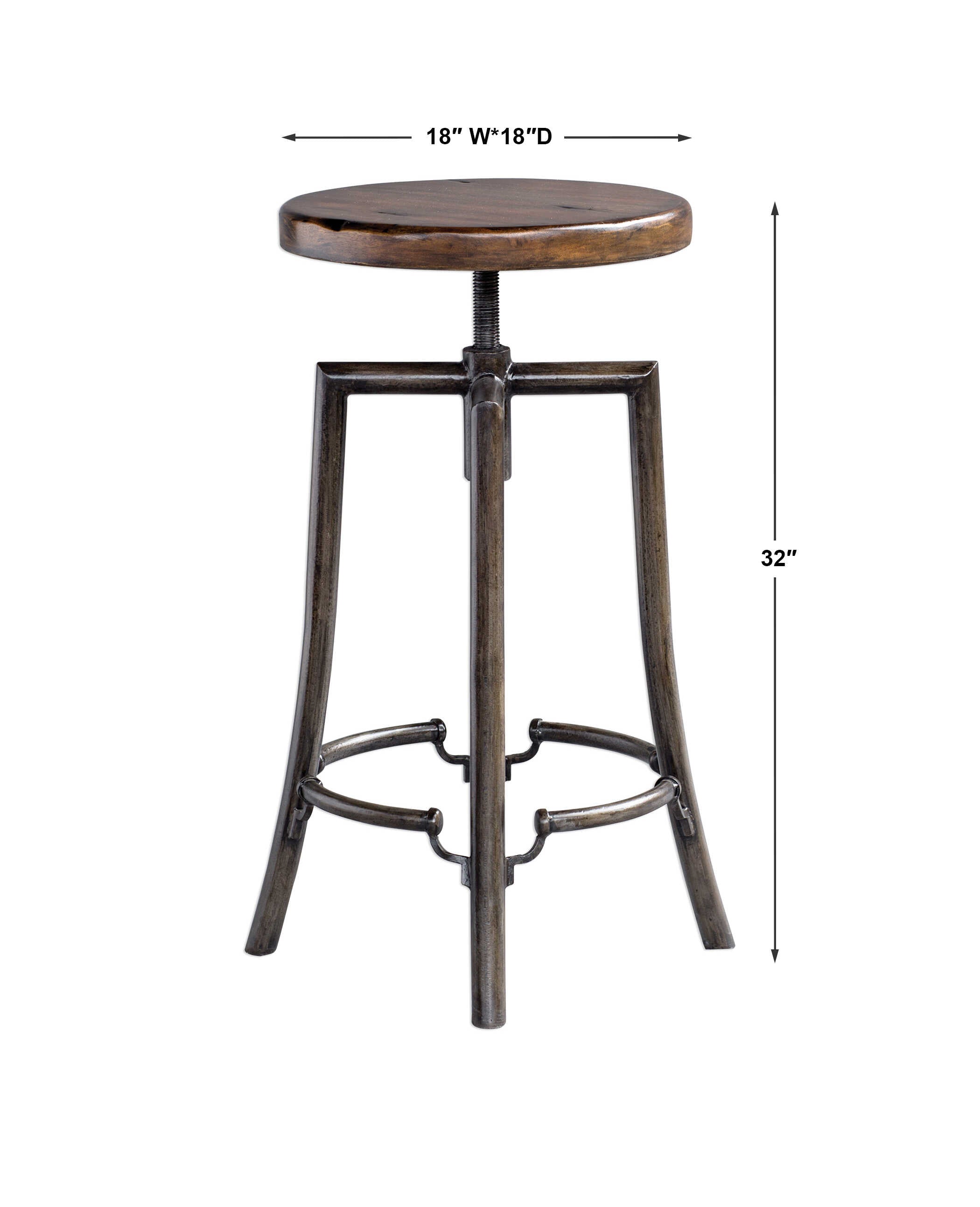 Westlyn Industrial Bar Stool