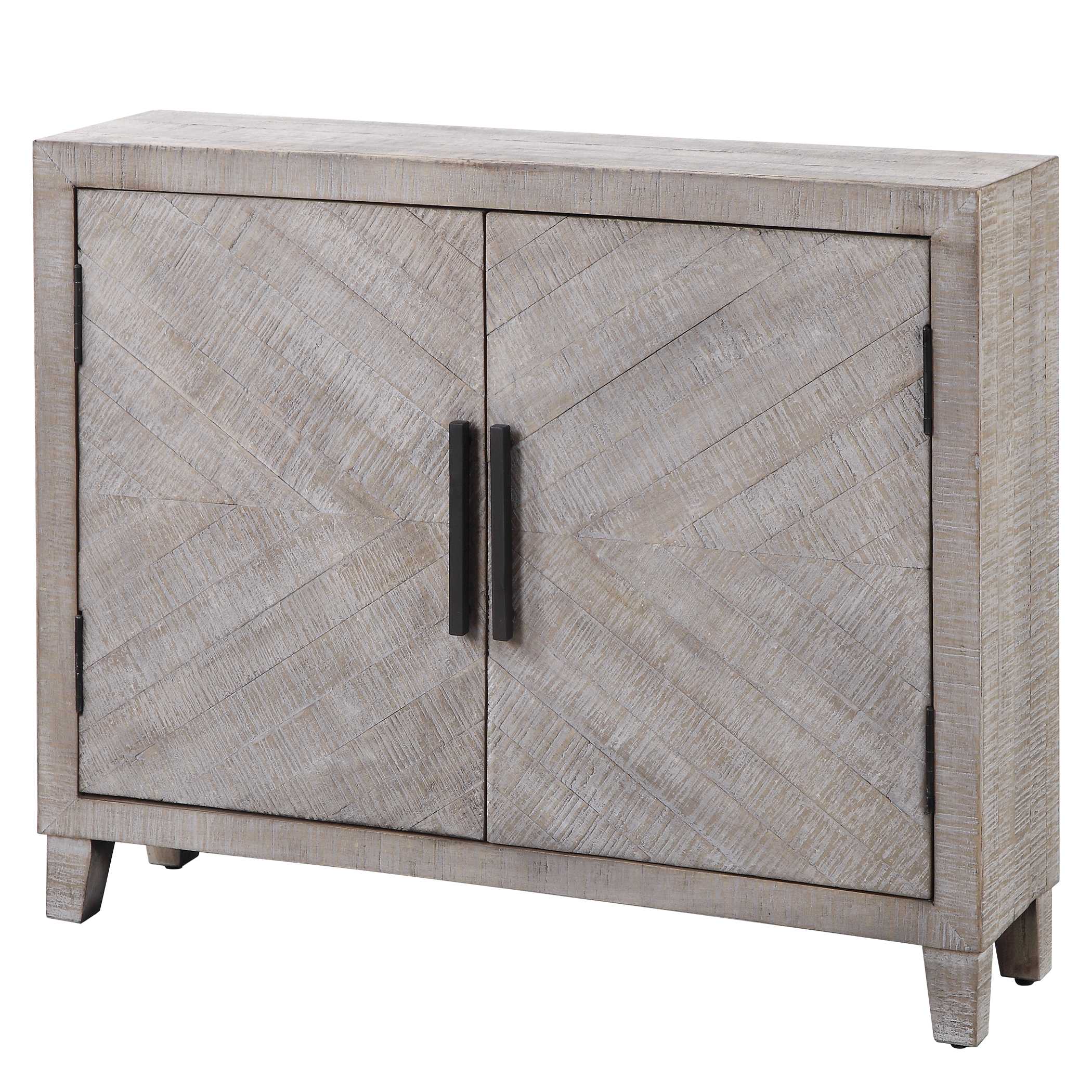 Adalind White Washed Accent Cabinet