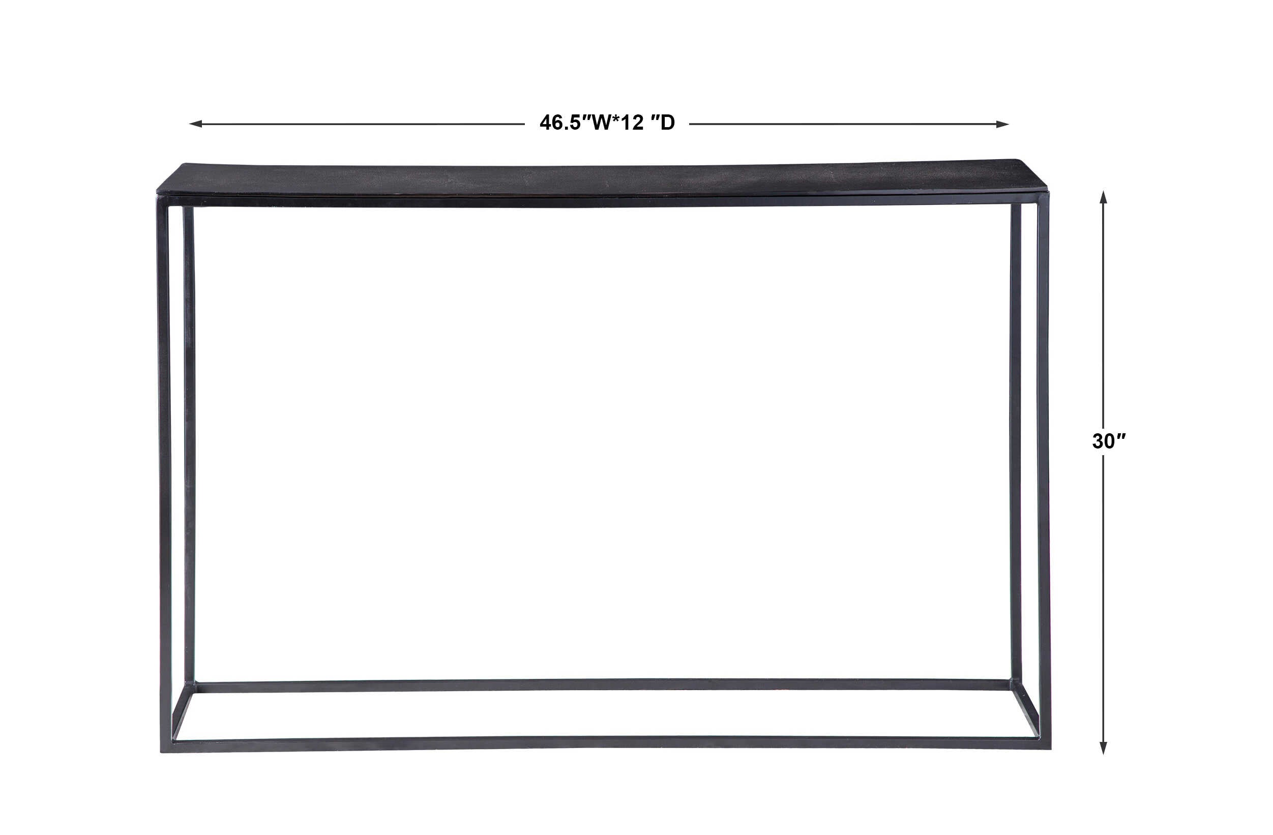 Coreene Industrial Console Table