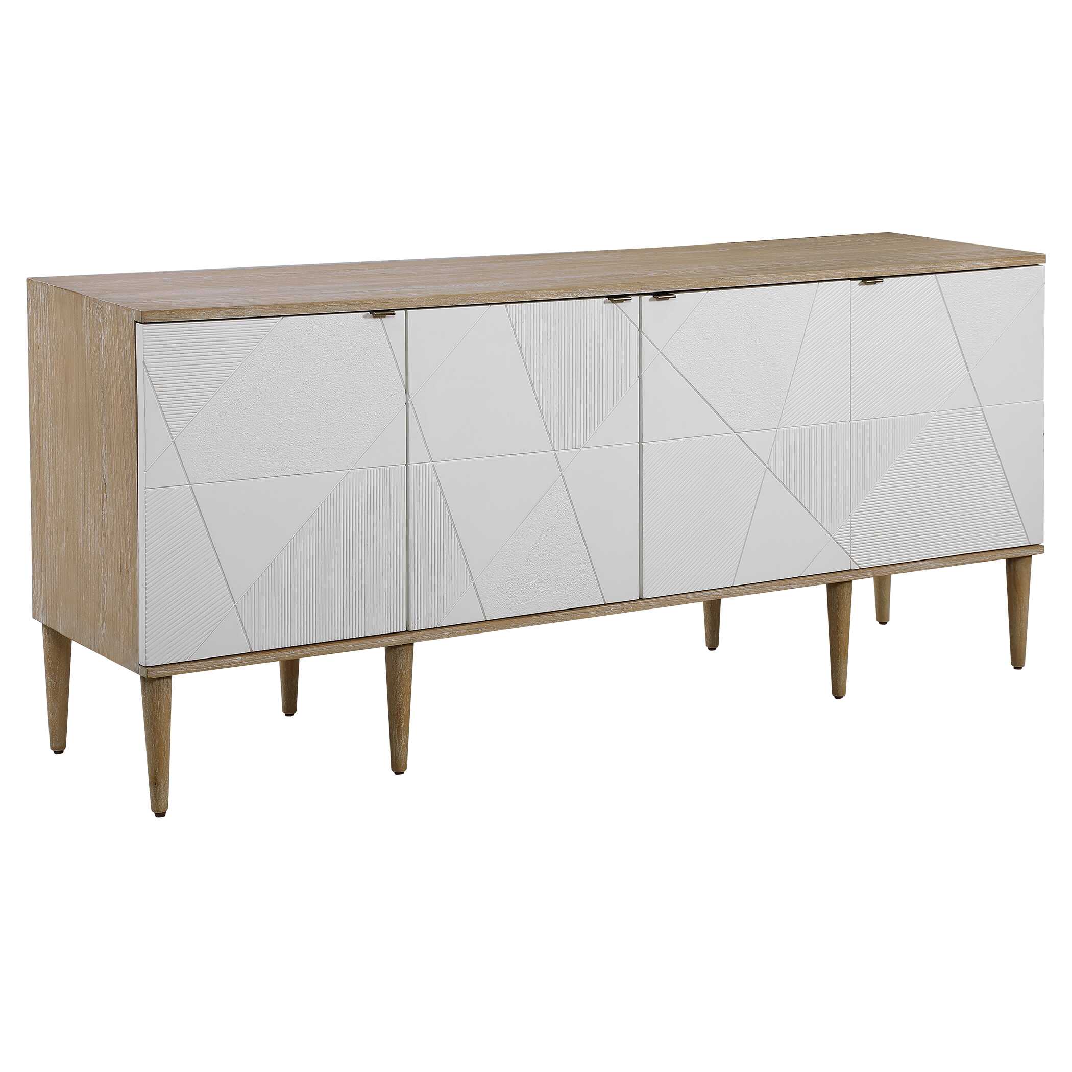 Tightrope 4 Door Modern Sideboard Cabinet