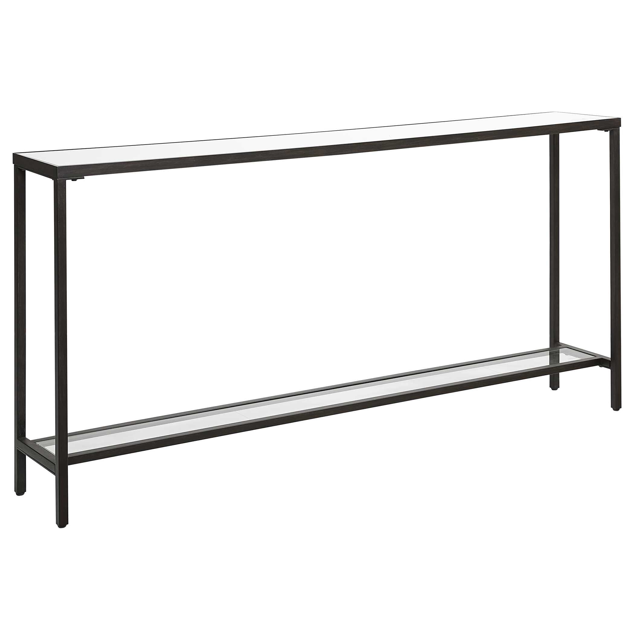 Hayley Black Console Table
