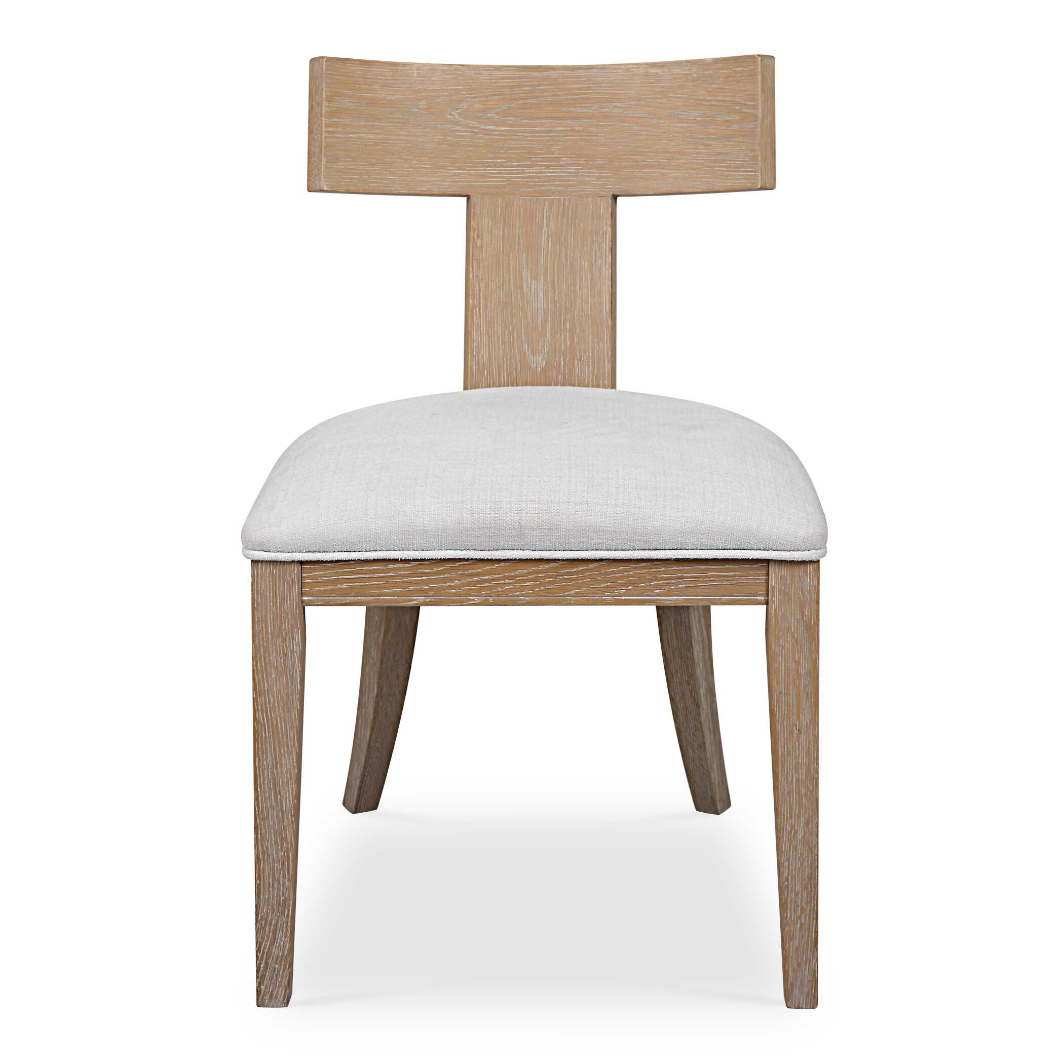 Idris Armless Chair Natural