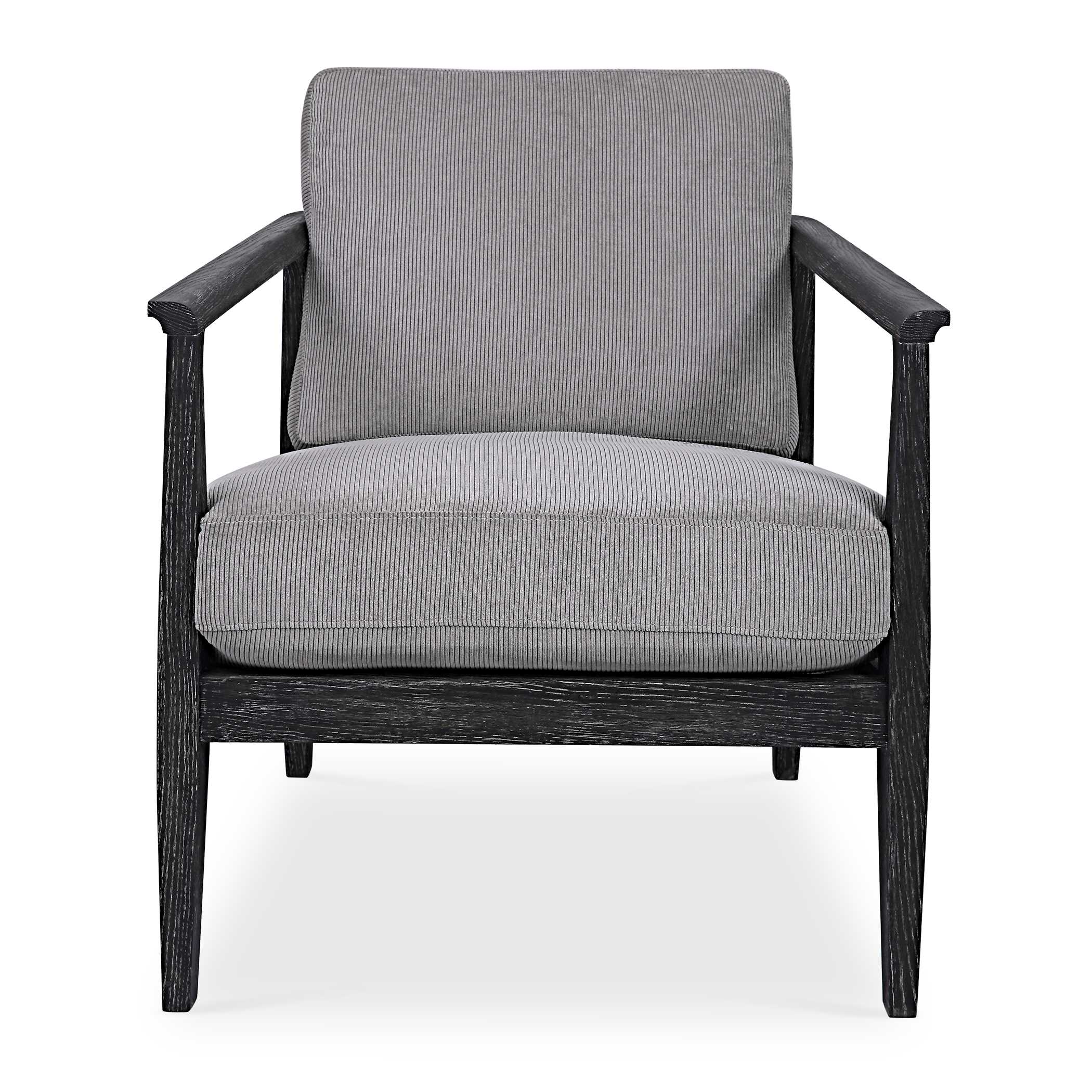 Brunei Modern Gray Accent Chair