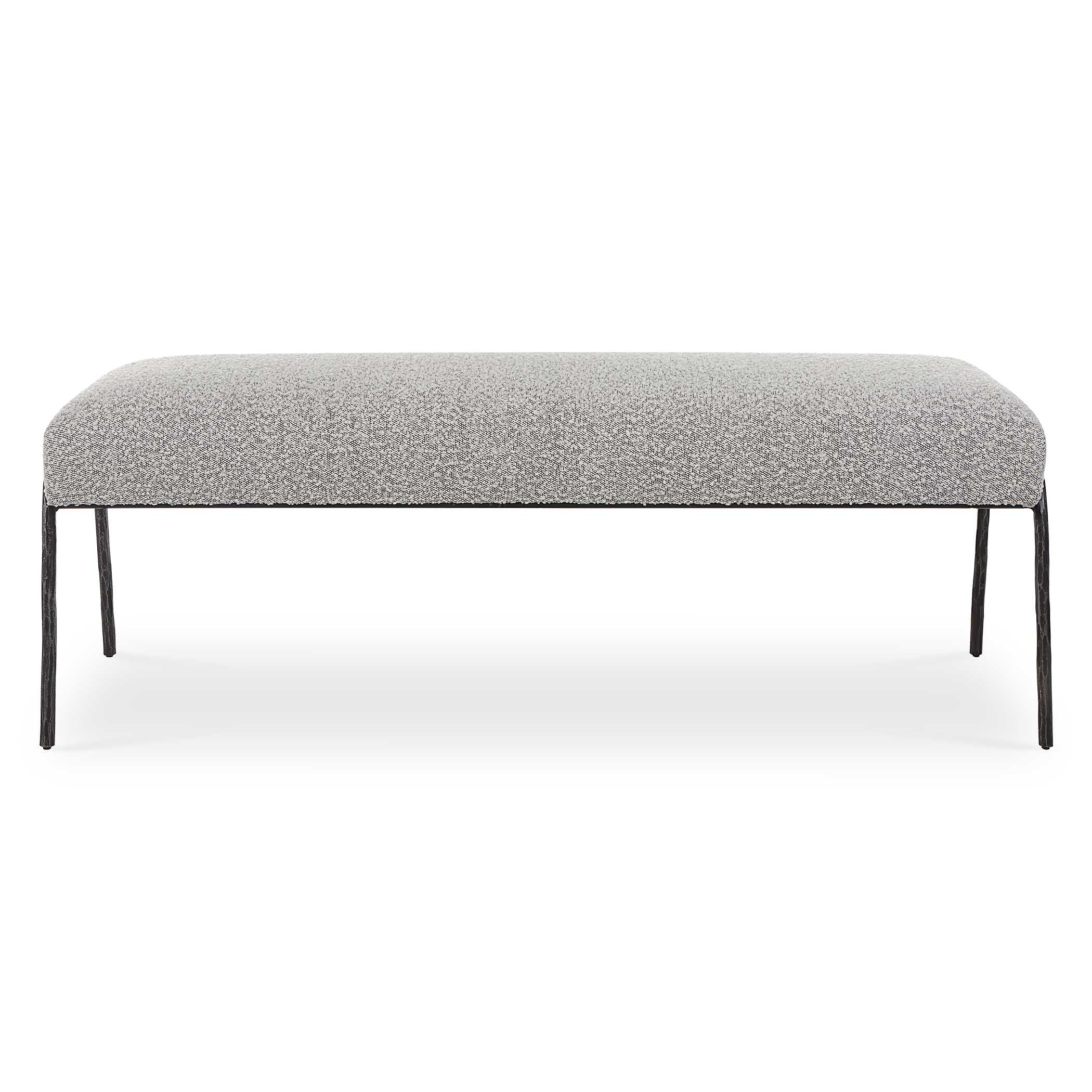 Jacobsen Modern Gray Bench