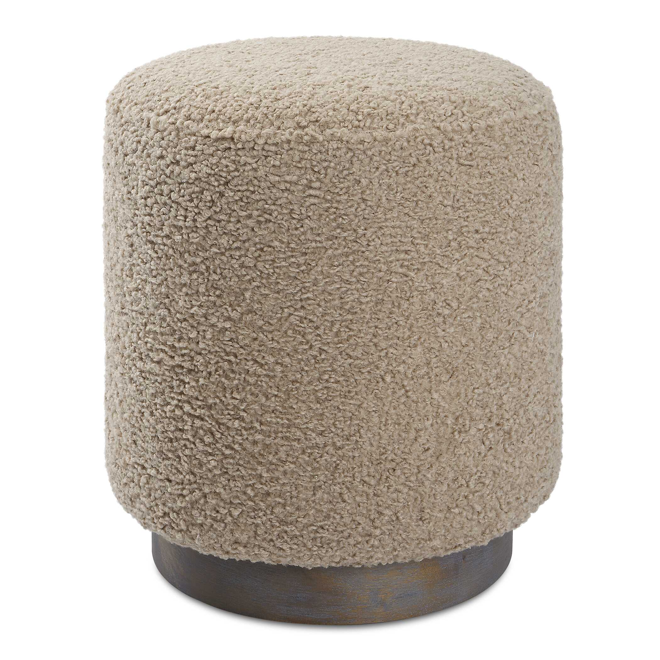 Avila Latte Round Ottoman