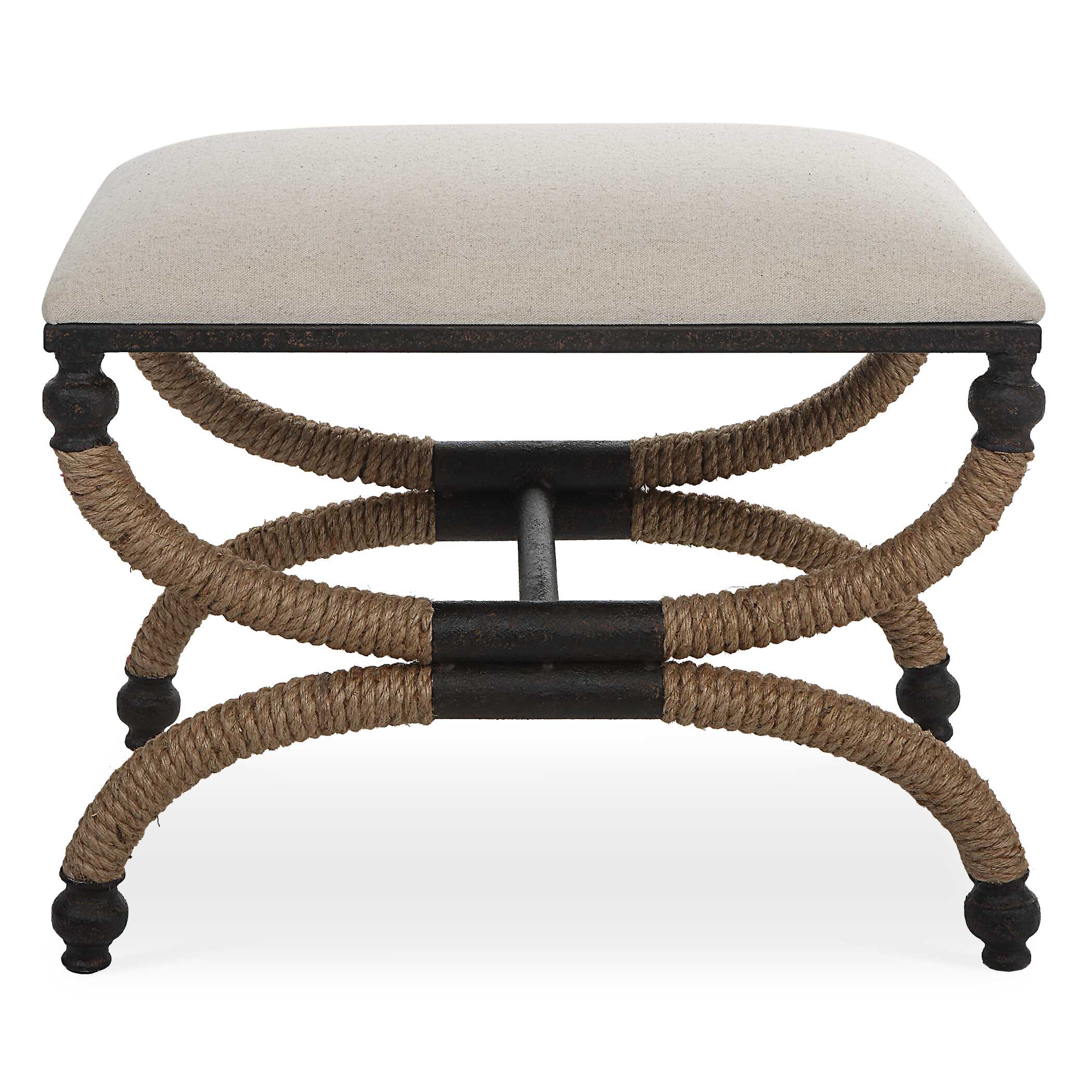 Icaria Upholstered Small Bench