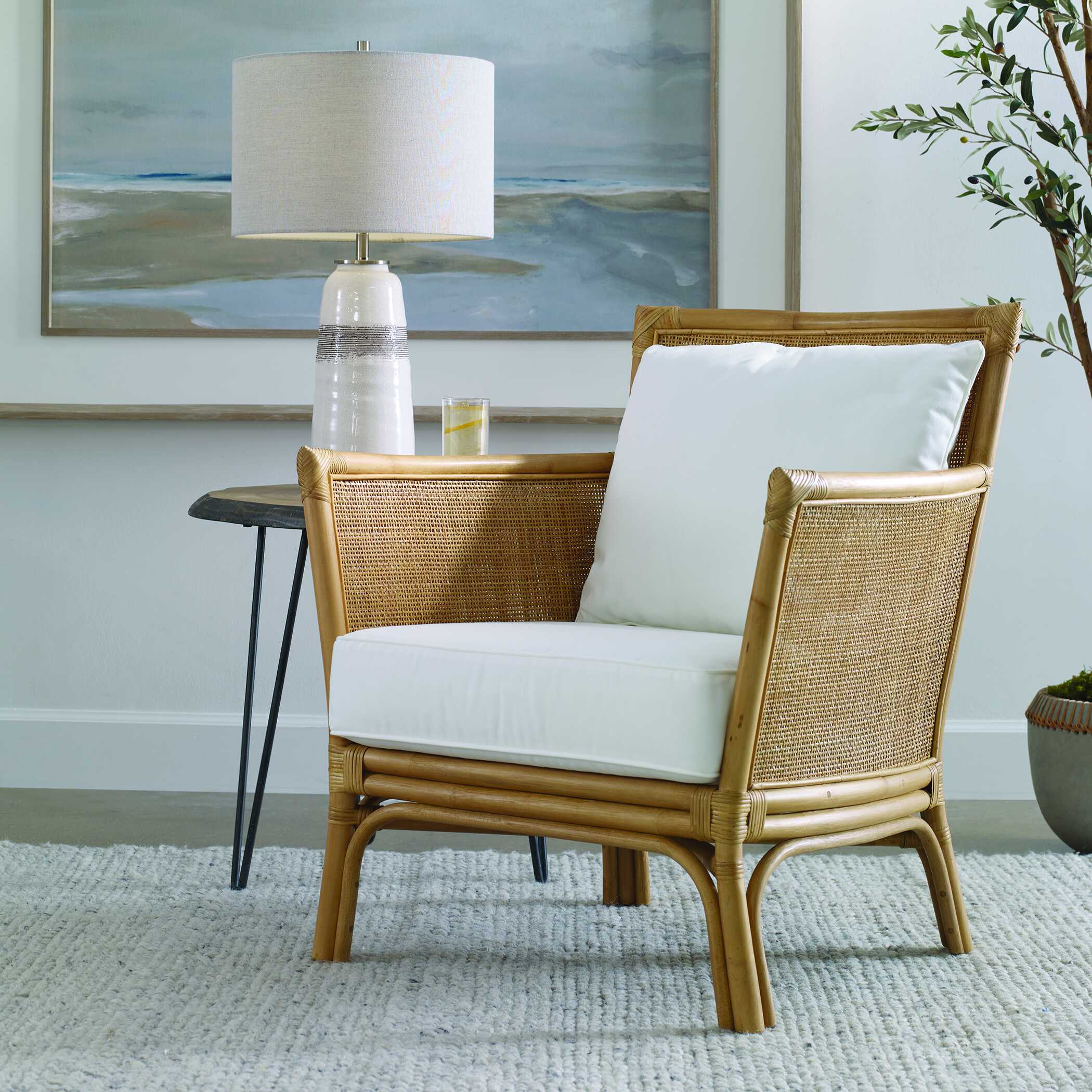Pacific Rattan Armchair