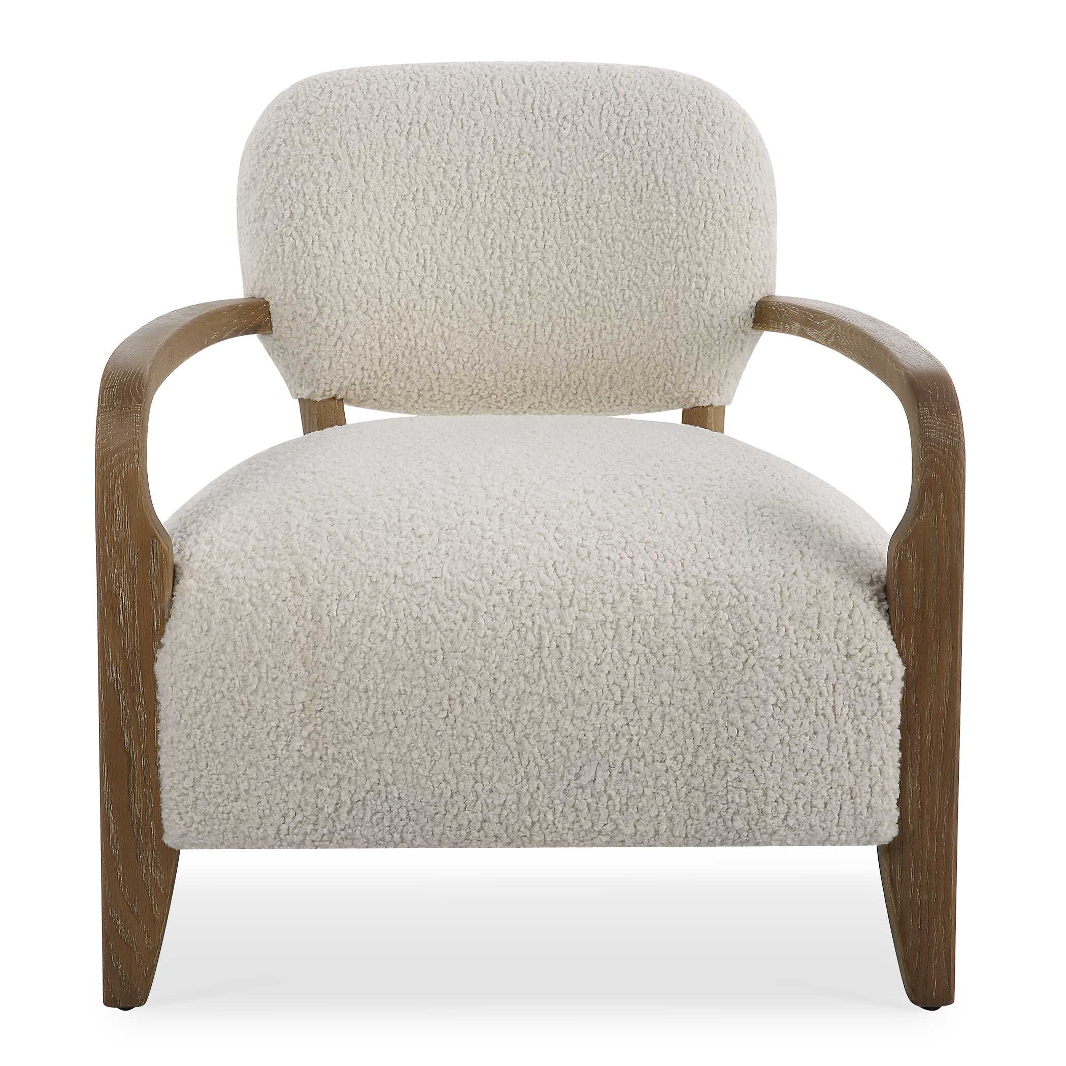 Telluride Natural Shearling Accent Chair