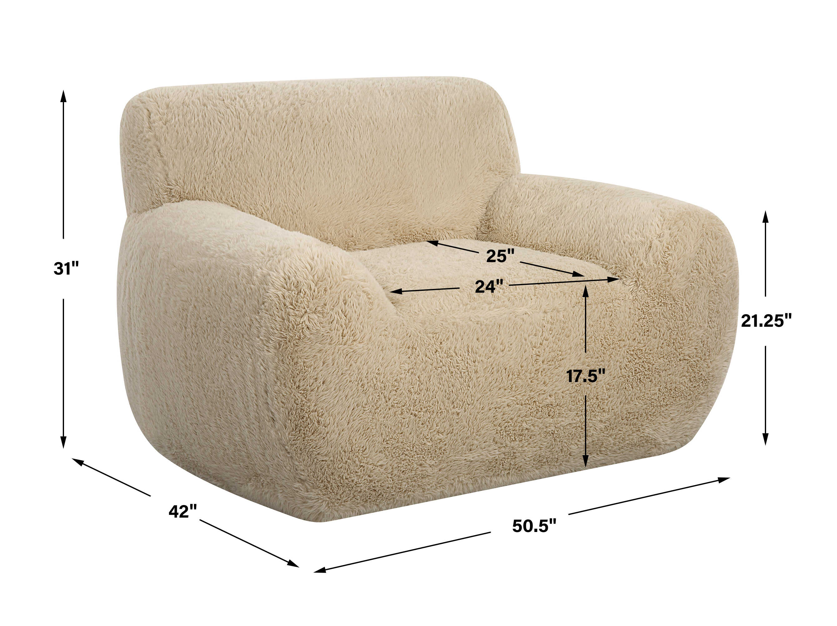 Abide Sheepskin Accent Chair