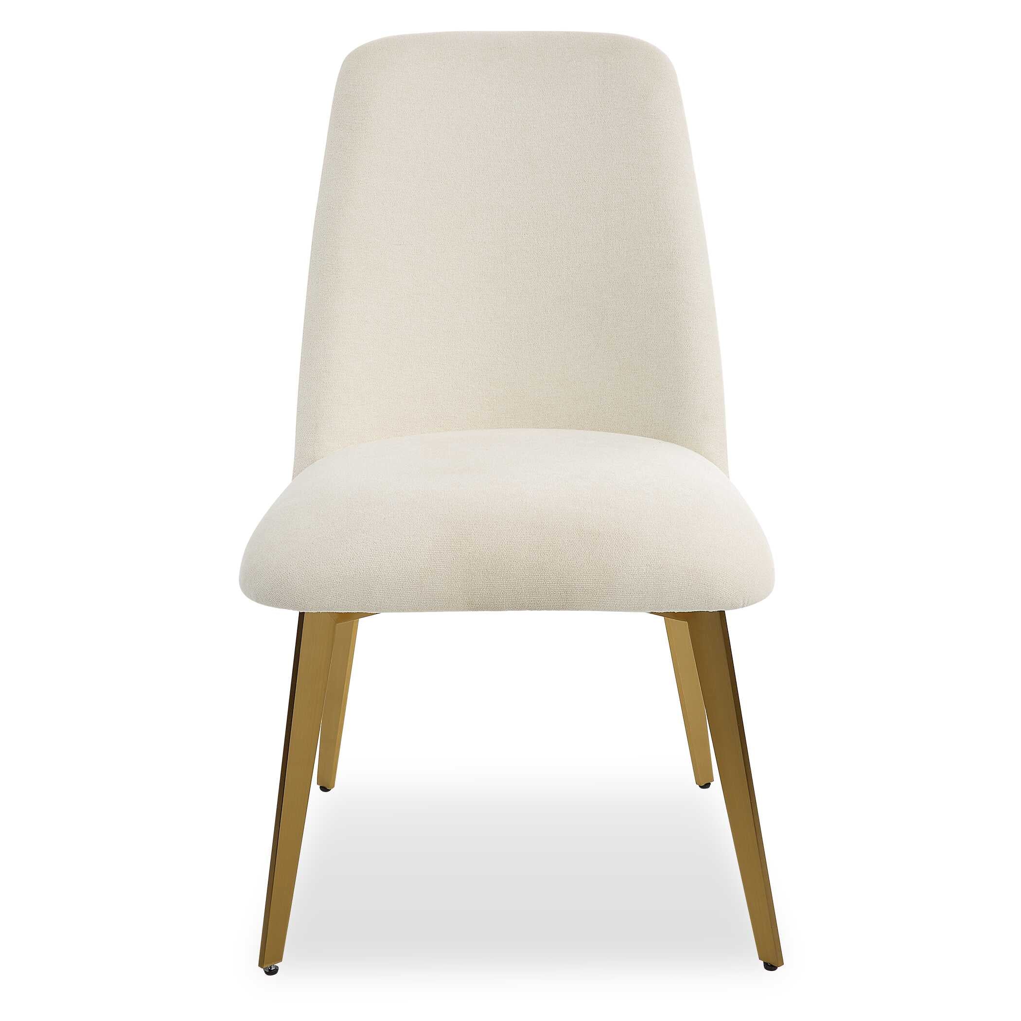 Vantage Off White Fabric Dining Chair