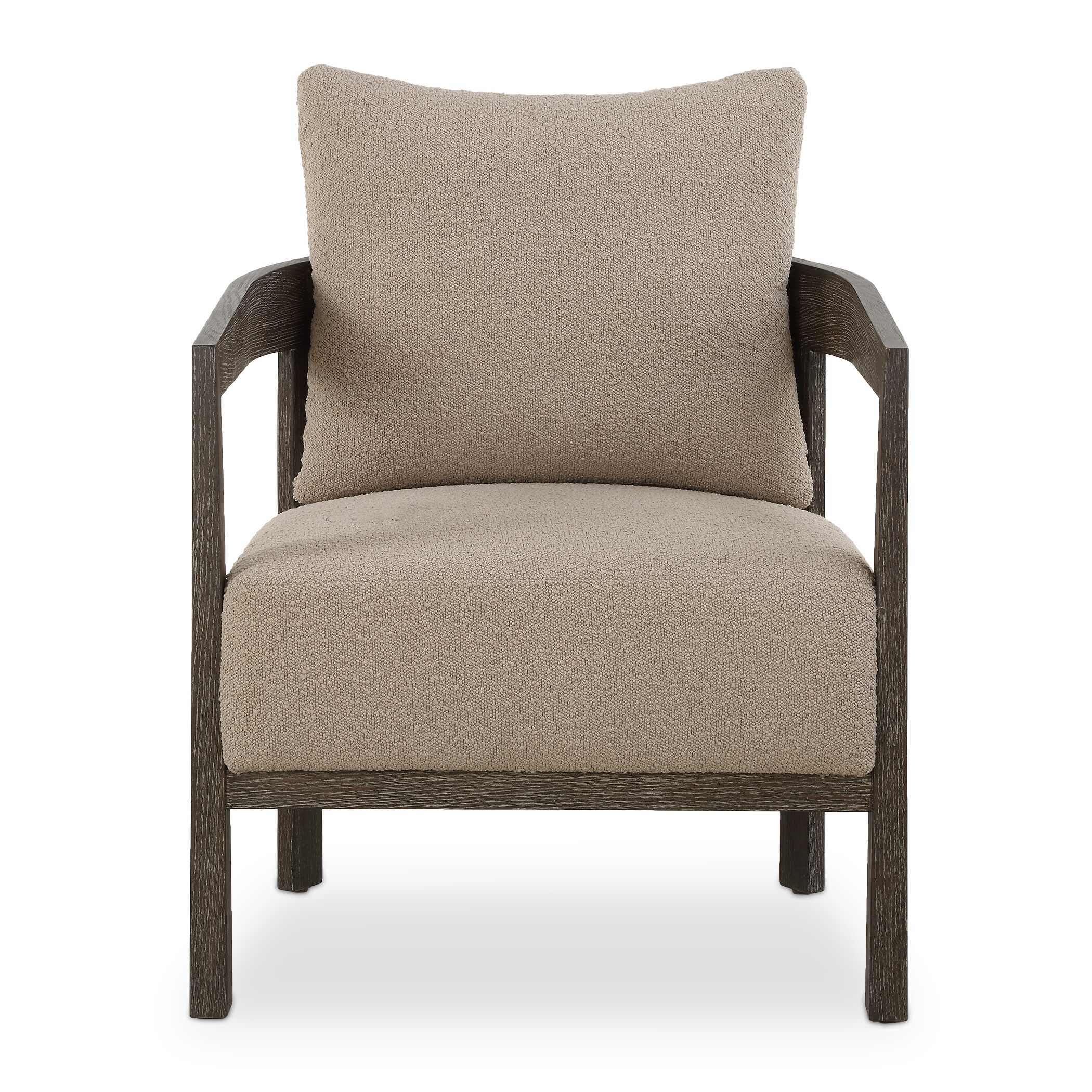 Sienna Sand Fabric Accent Chair