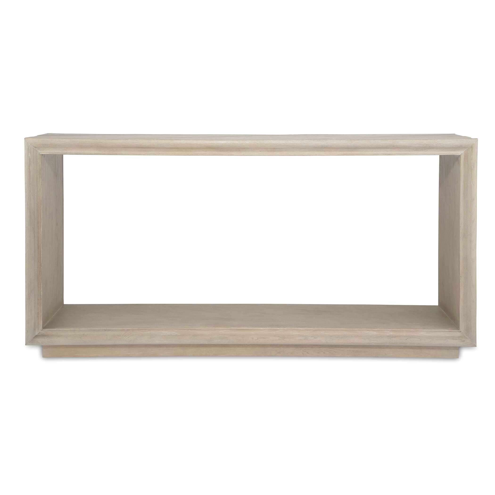 Prism Light Oak Console Table