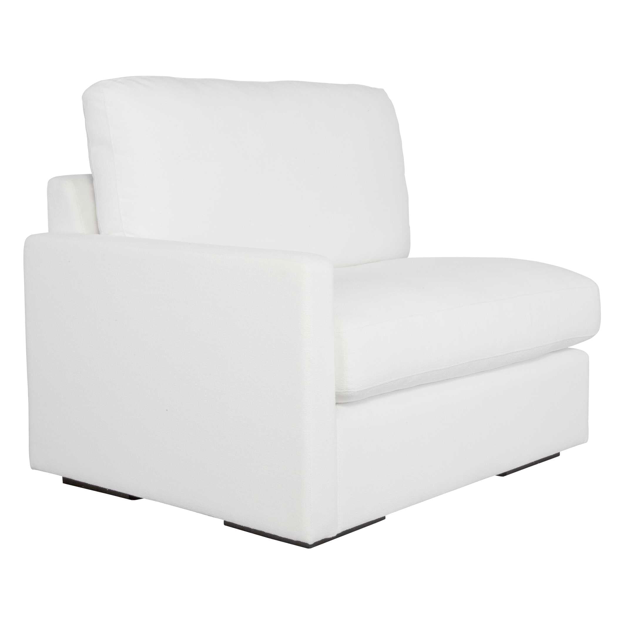 Refuge Arctic White Left Arm Facing Sofa