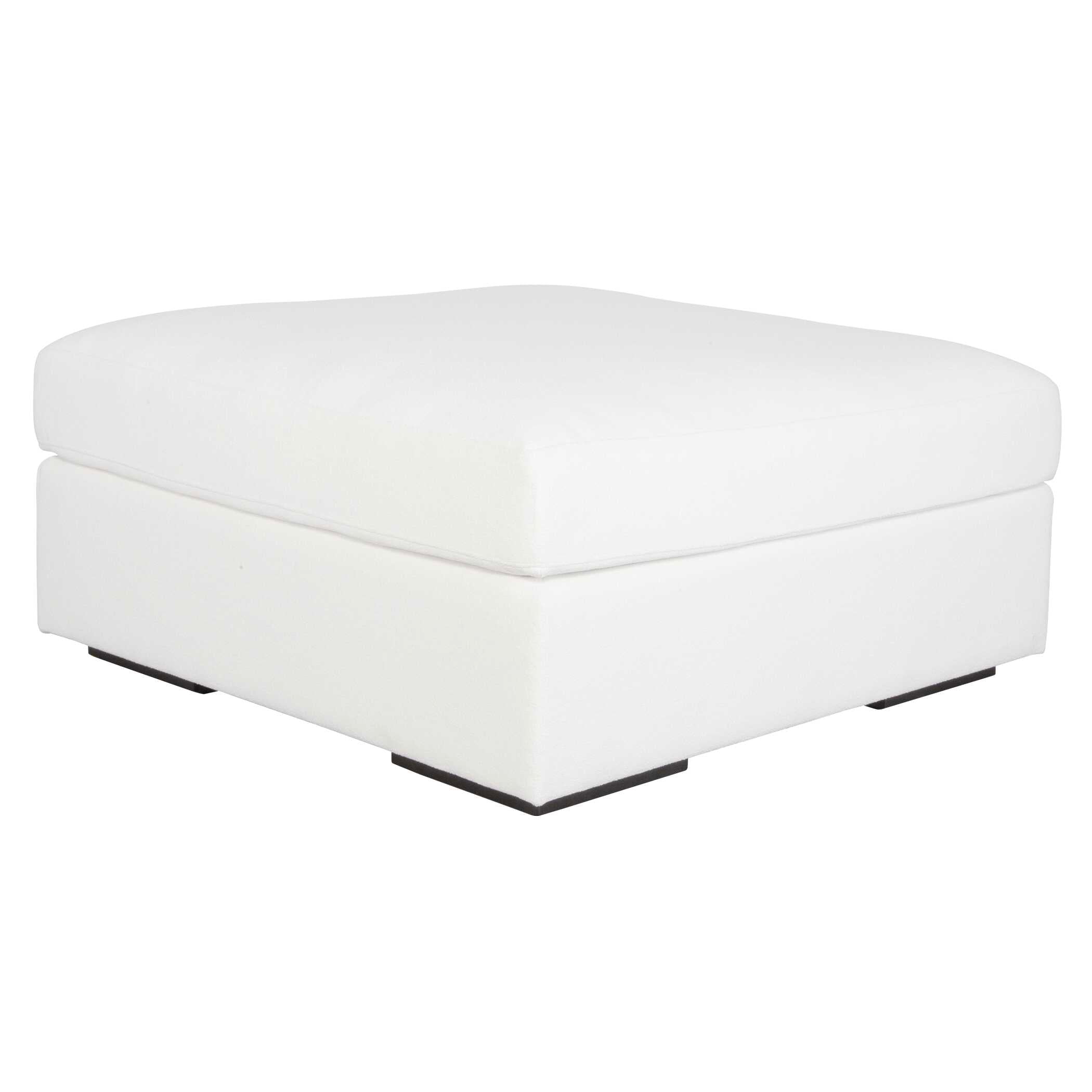 Refuge Arctic White Sofa Ottoman