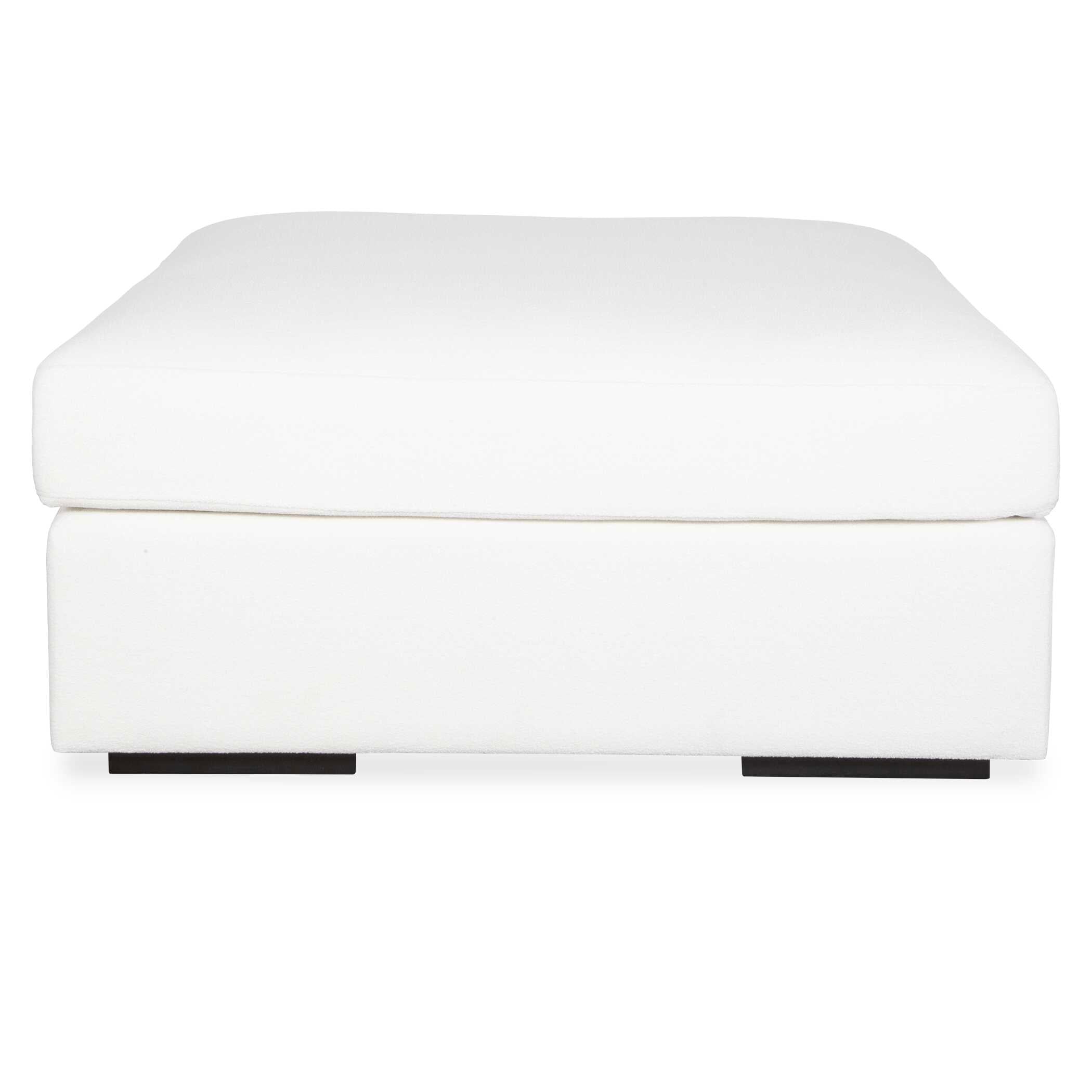 Refuge Arctic White Sofa Ottoman