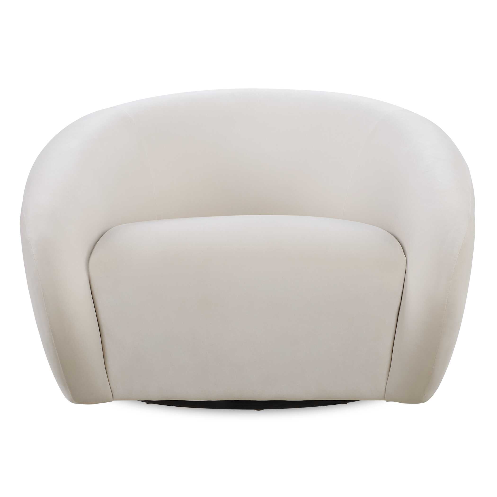 DeSoto Cream Swivel Chair