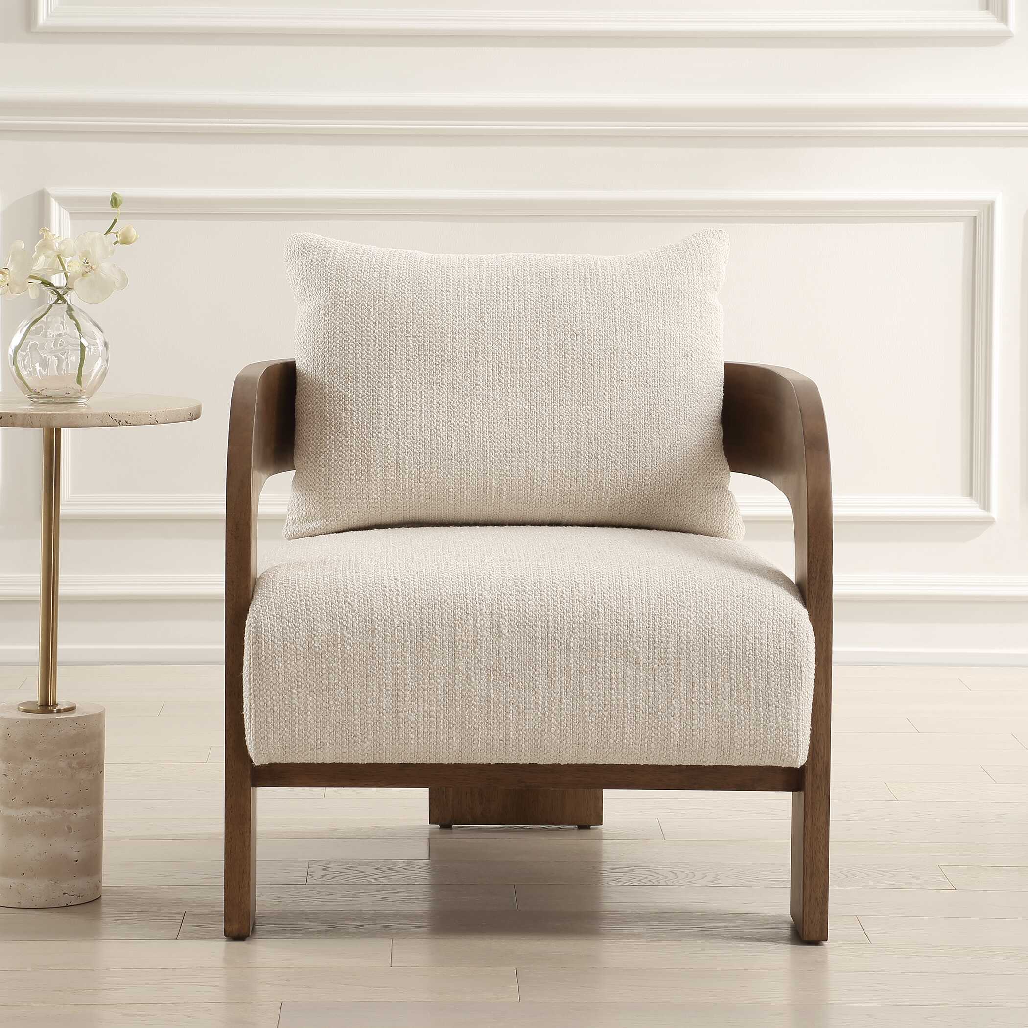 Rowan Ivory Accent Chair