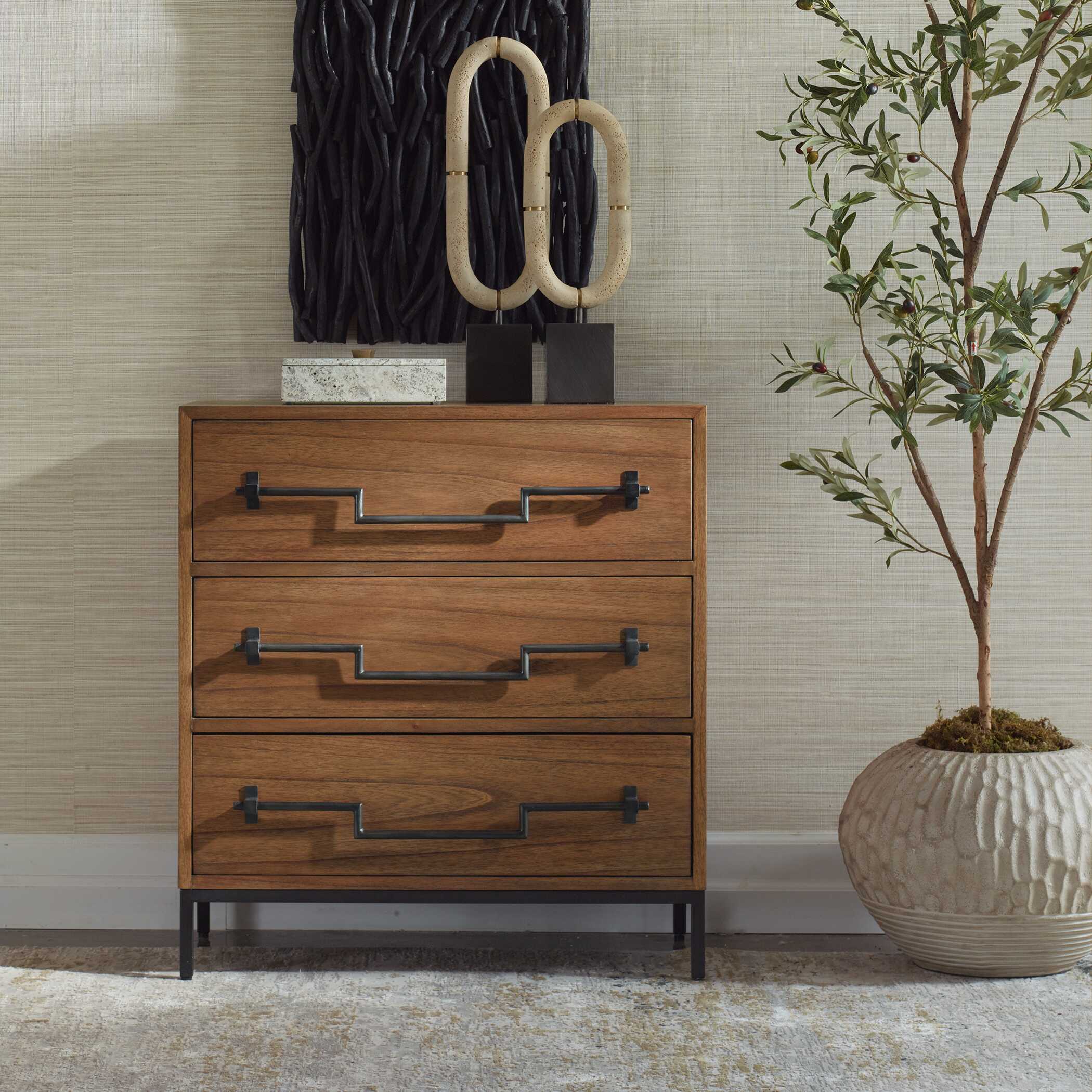 Jory Natural Wood Accent Chest