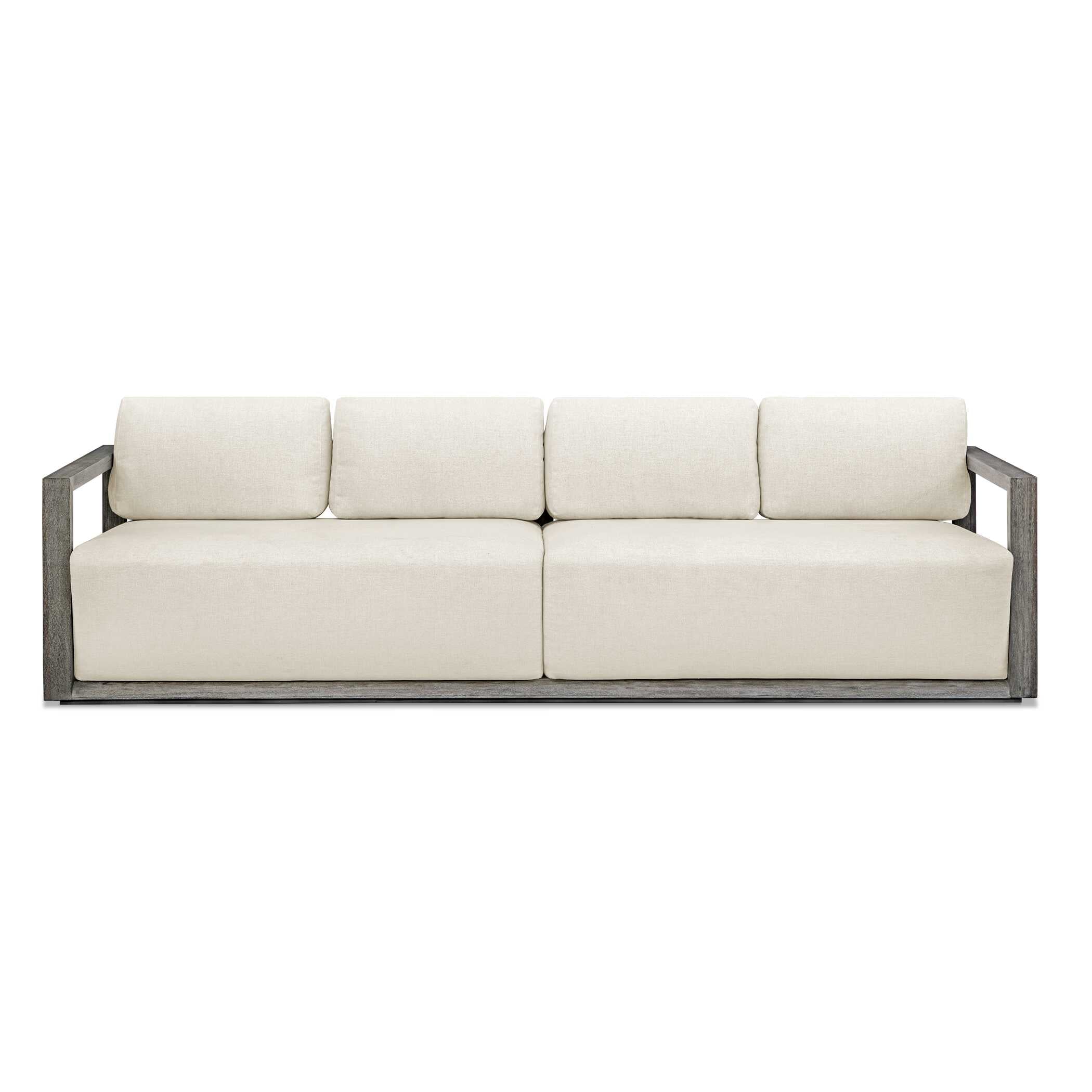 Remsen Outdoor Gray Sofa