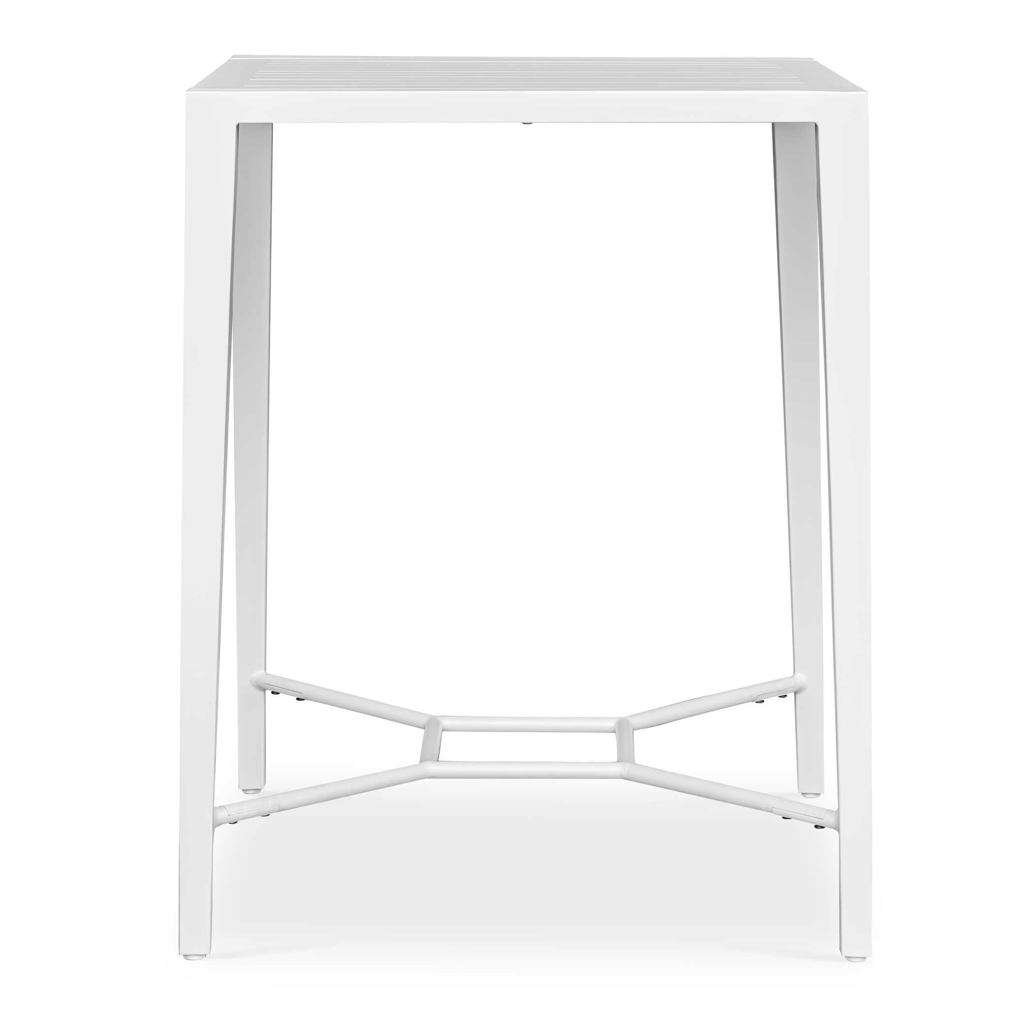 Montellano White Outdoor Bar Table