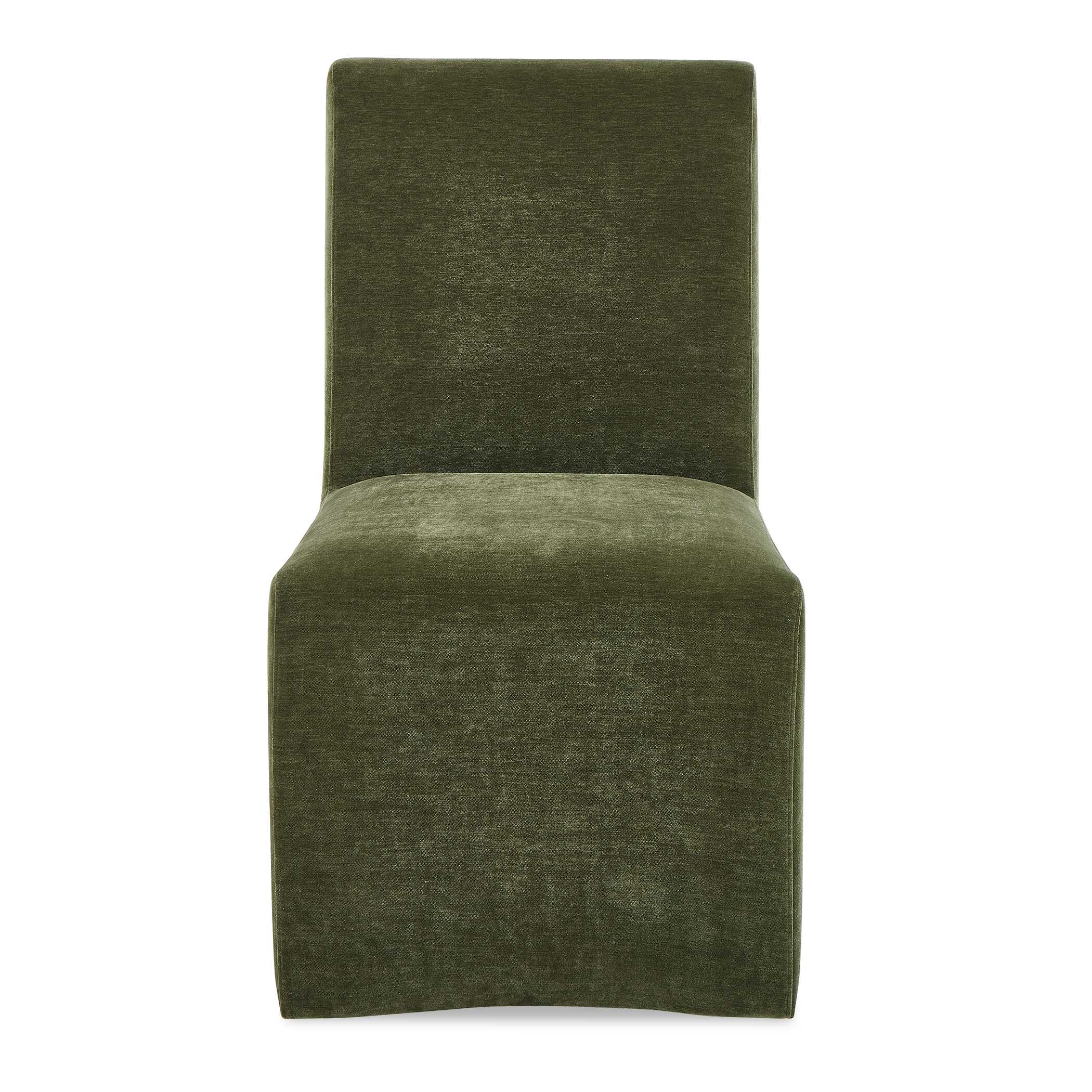 Moro Armless Moss Dining Chair