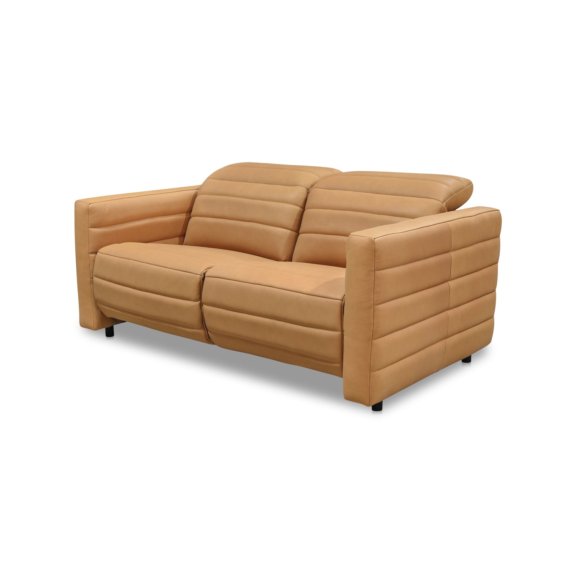 Juno Power Recliner Sofa Tan Leather