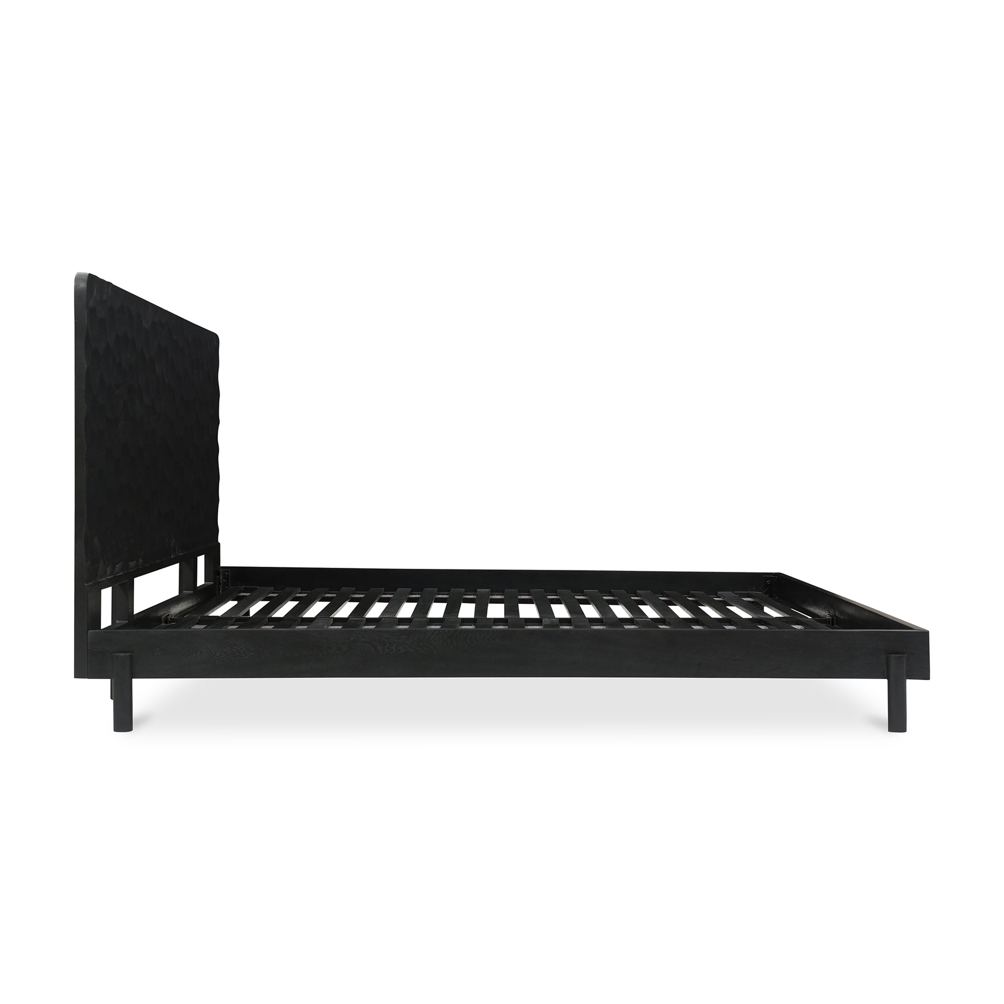 Misaki Queen Bed Black
