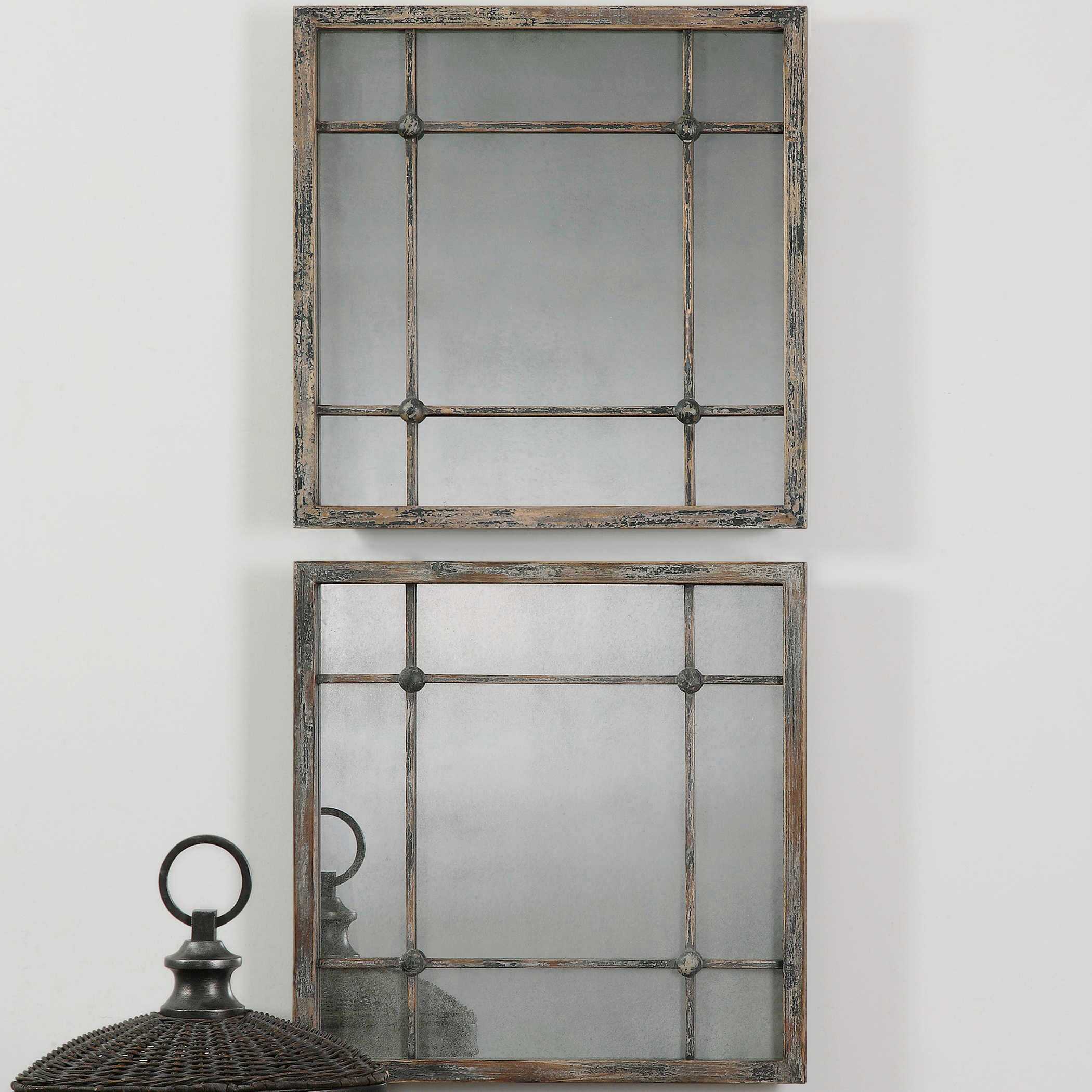 Saragano Square Mirrors Set/2