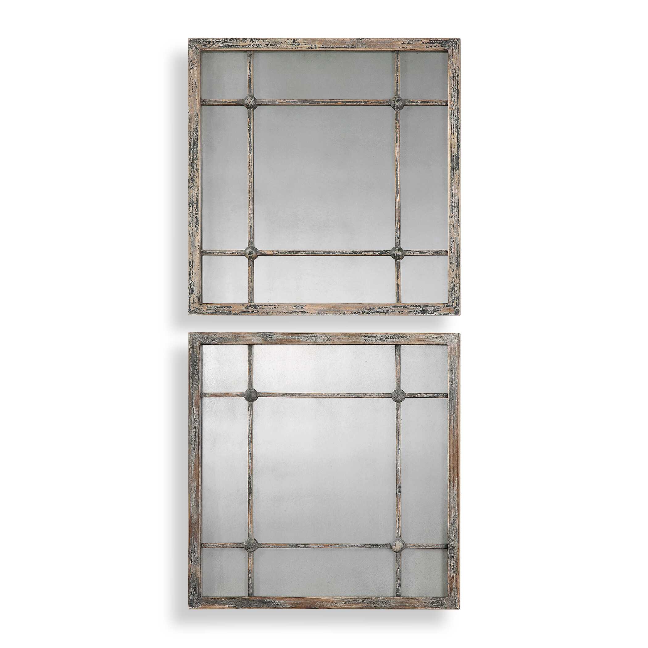 Saragano Square Mirrors Set/2