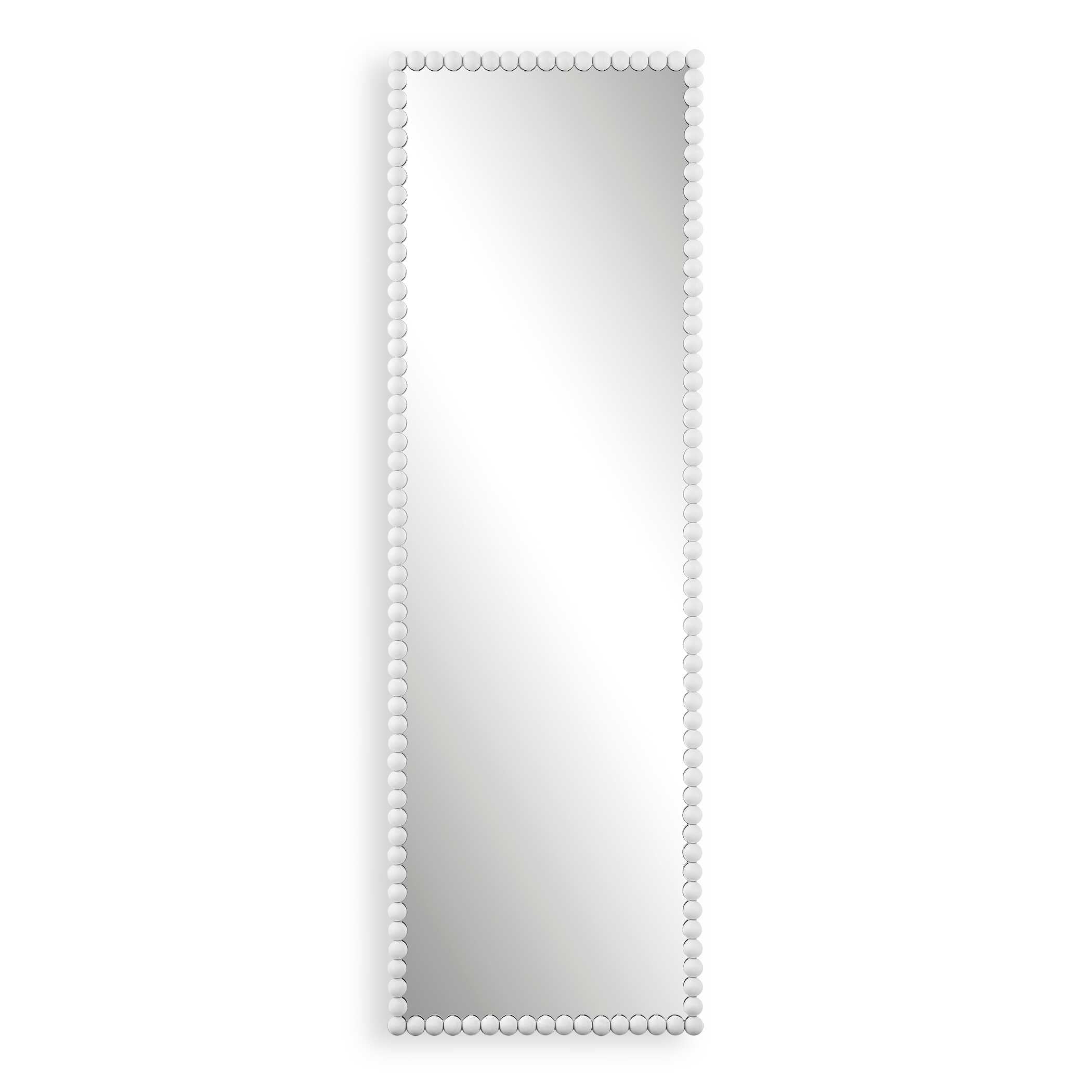 Serna White Tall Mirror