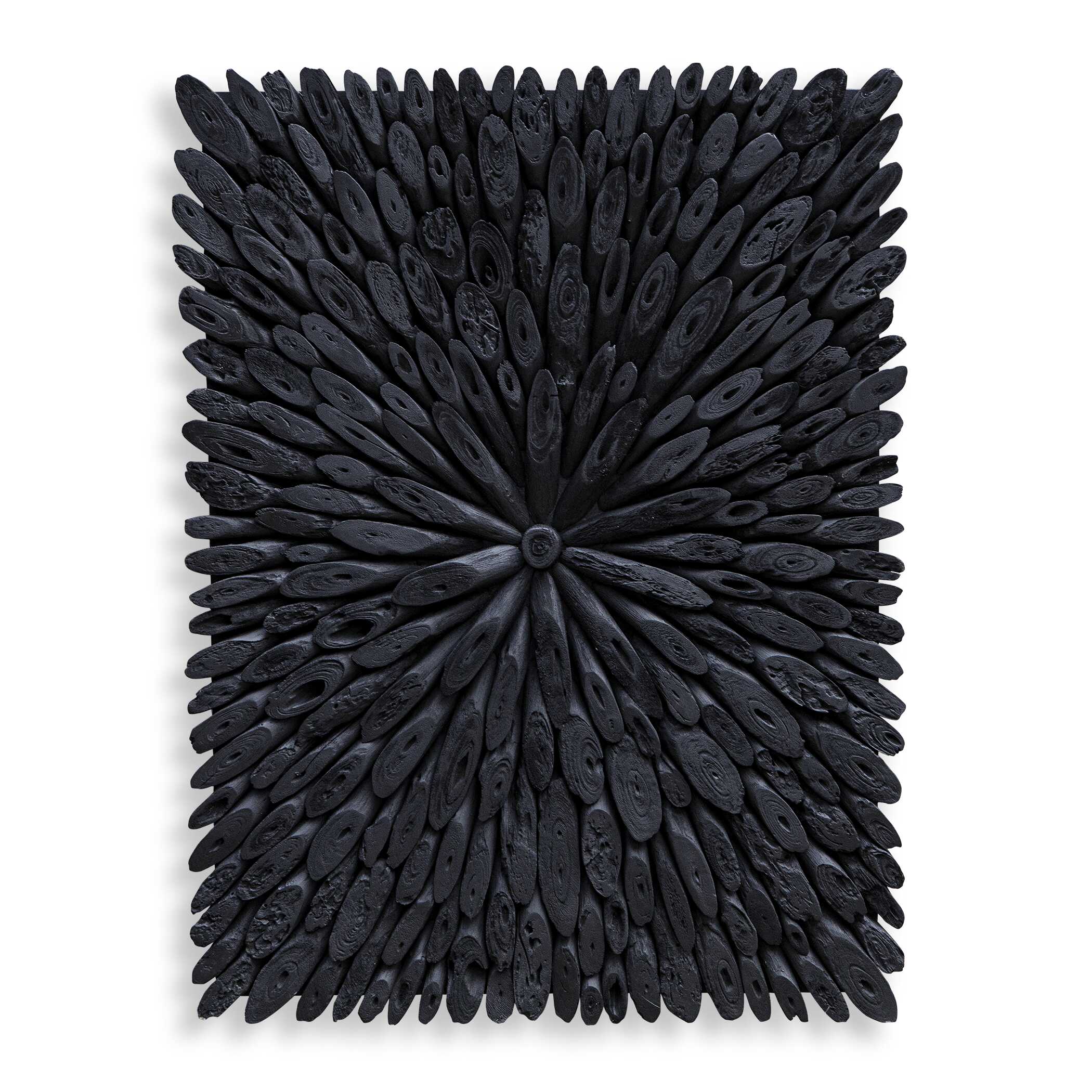 Bahama Black Wood Wall Decor