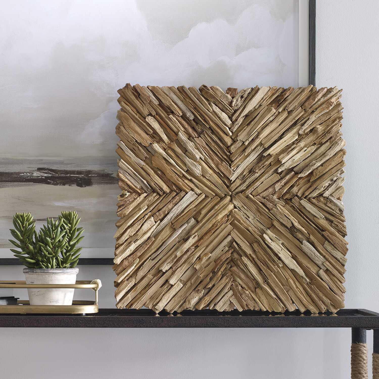 Outland Drift Wood Wall Decor