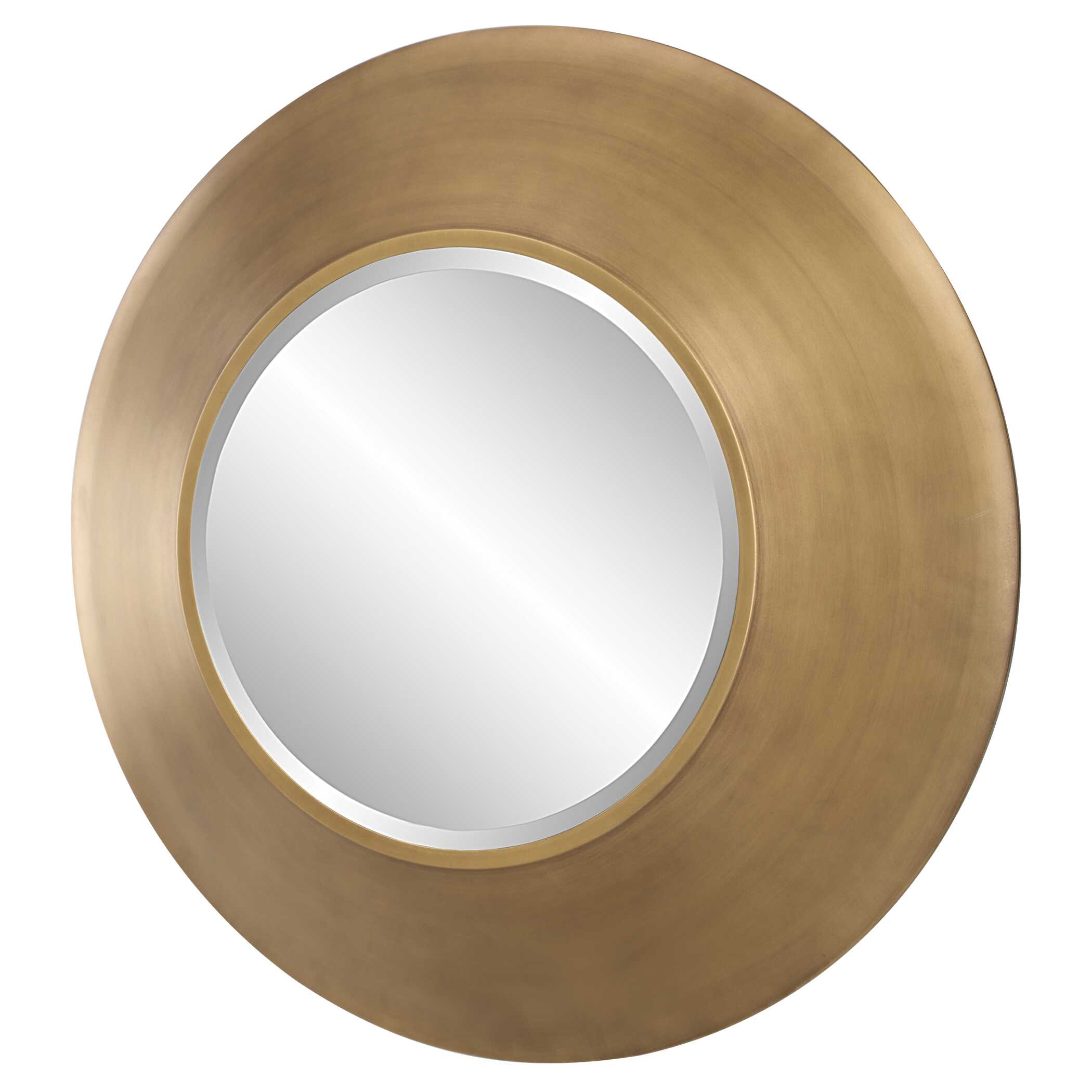 Contessa Round Gold Mirror