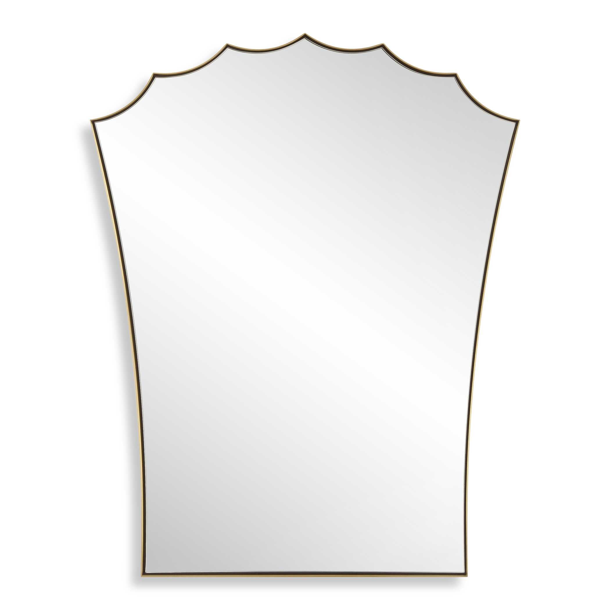 Monarch Scalloped Arched Vanity Mirror