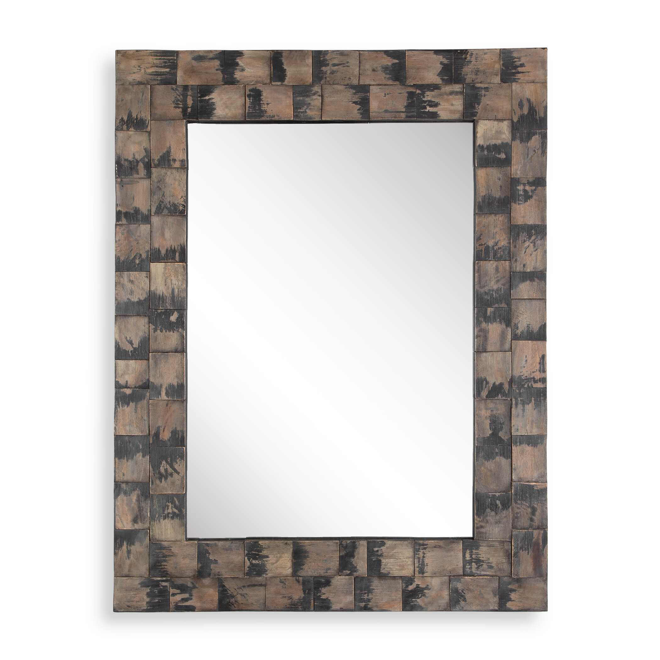 Burke Wooden Mirror