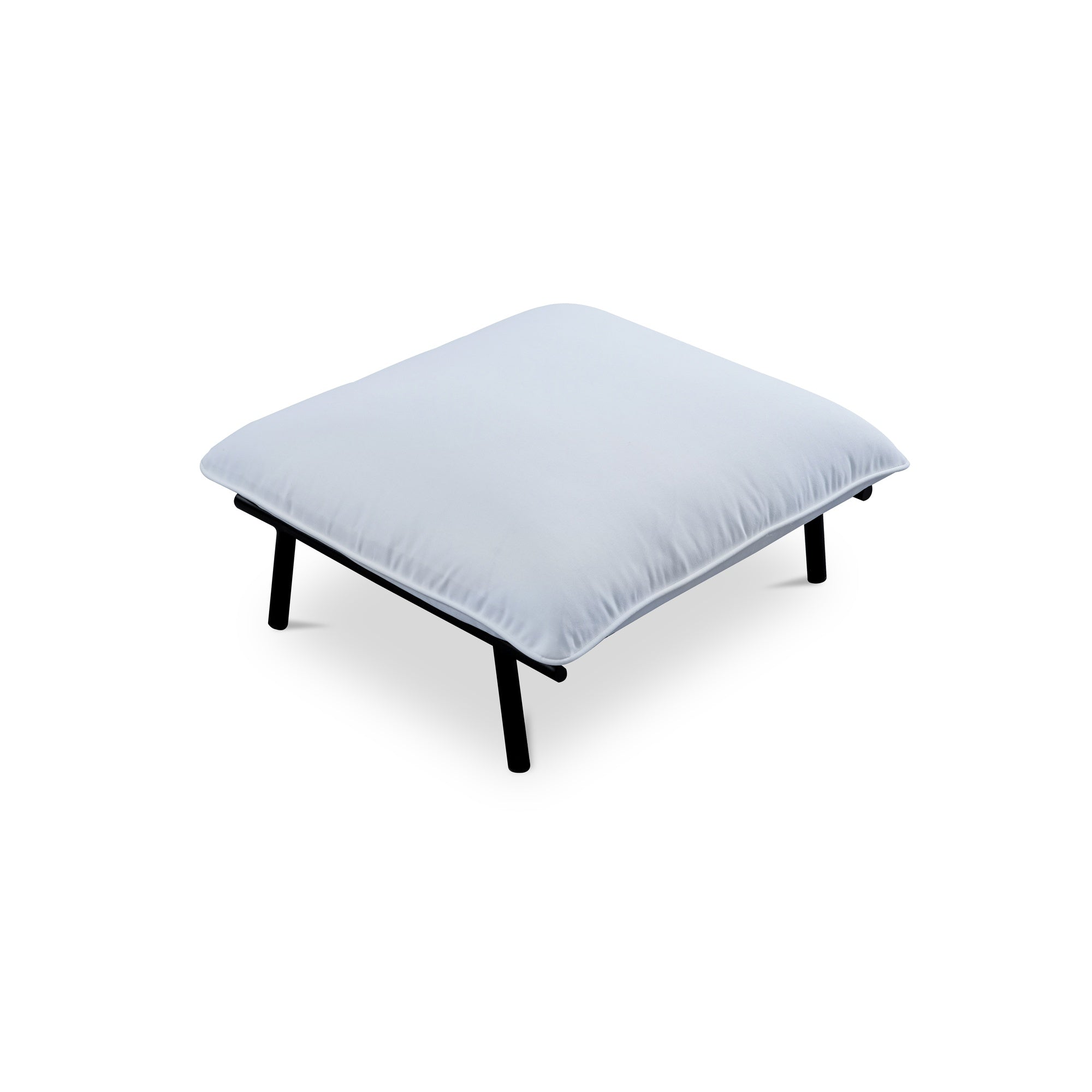 Morgan Outdoor Ottoman White