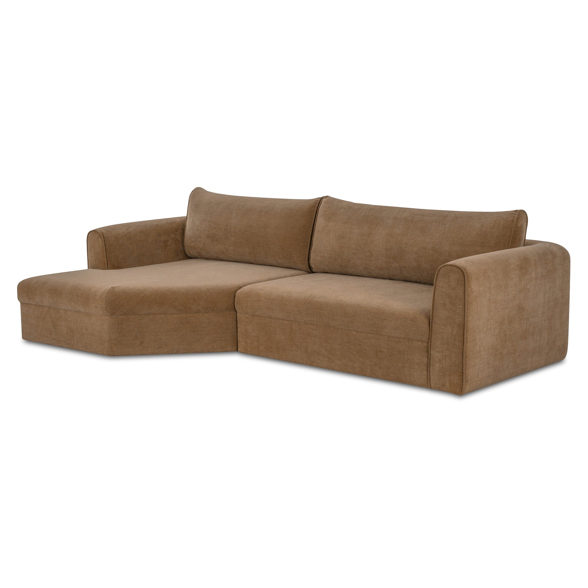Madrid Left Sectional Taupe