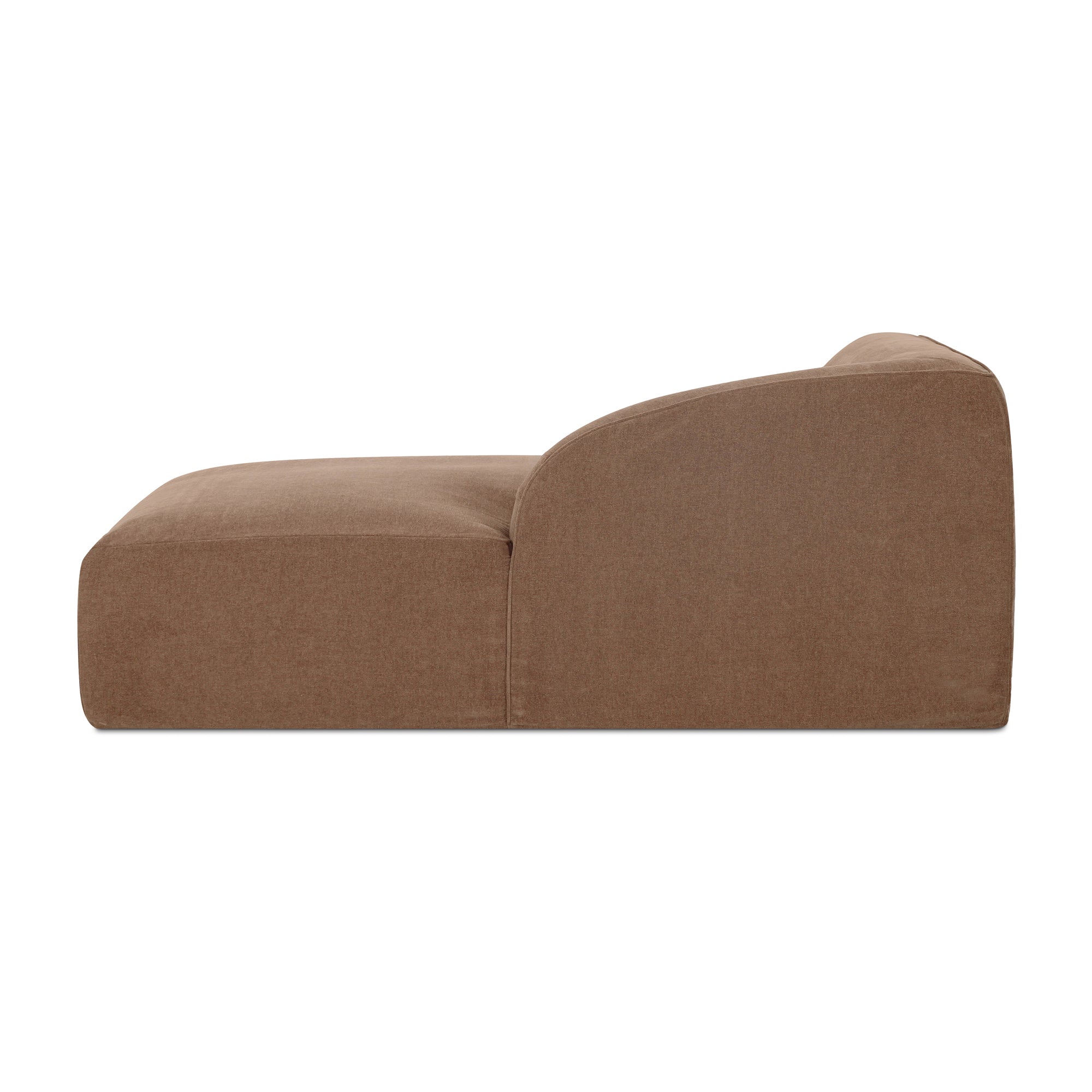 Isla Right Arm Facing Chaise Mocha