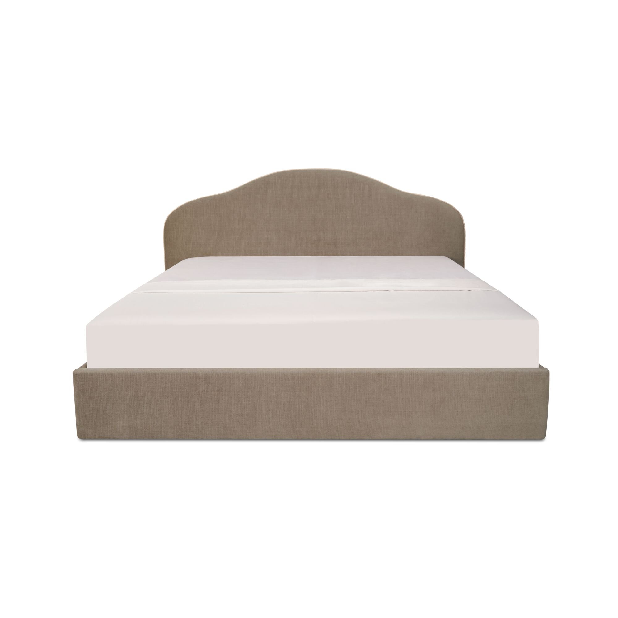 Maggie King Storage Bed Taupe