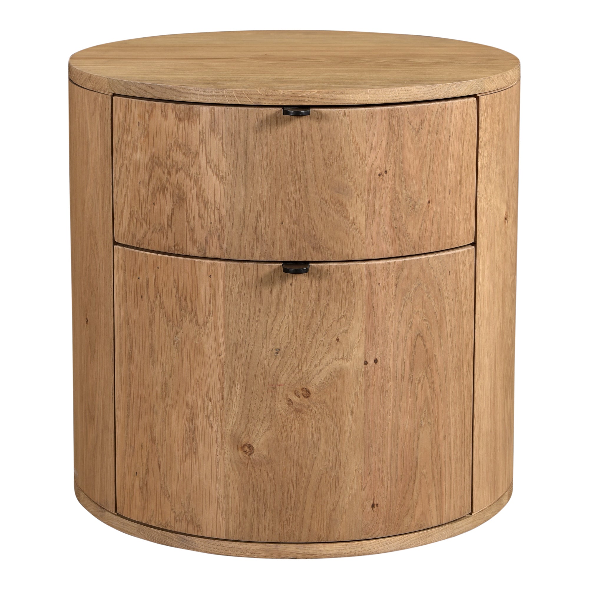 Theo Two Drawer Nightstand Natural