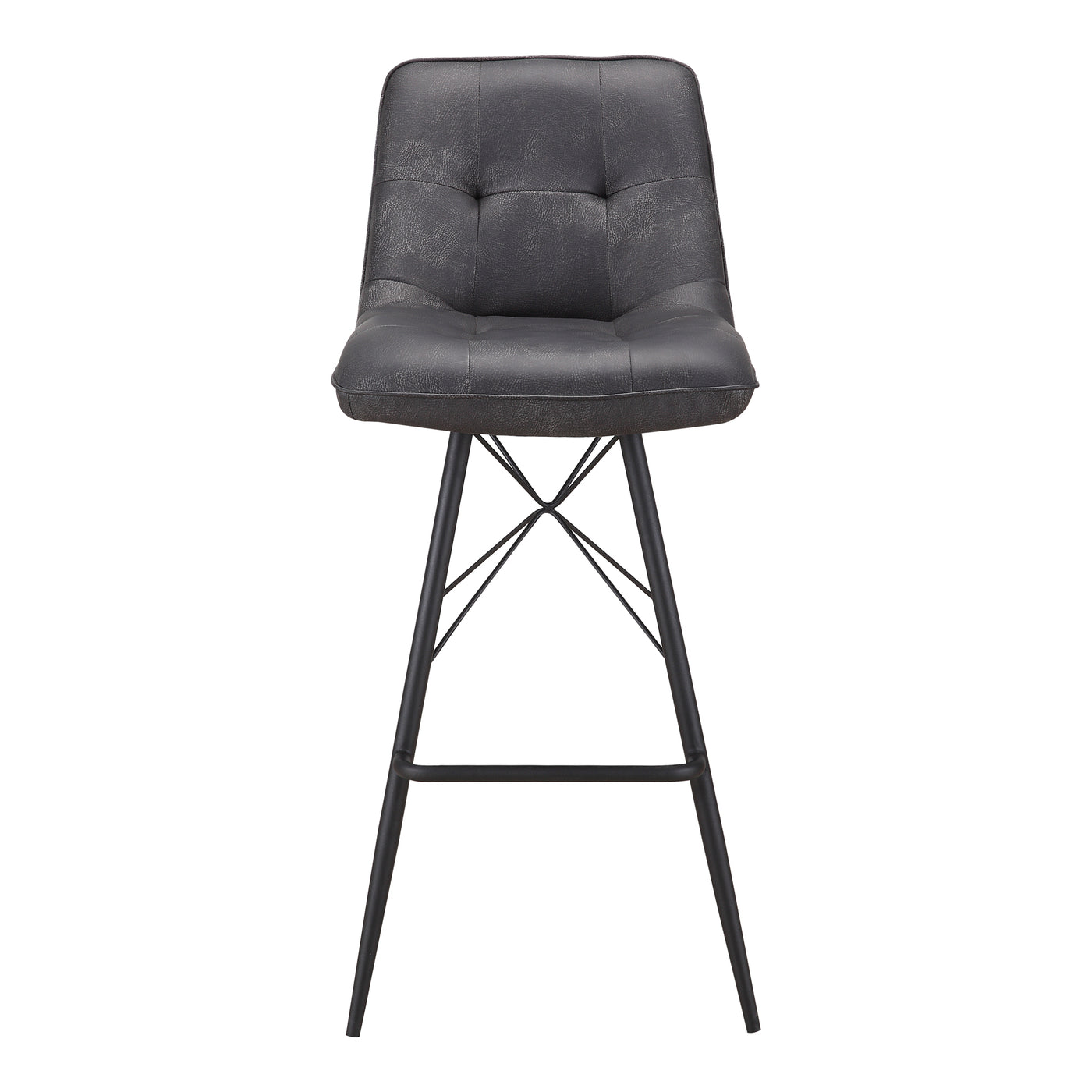 The Morrison is a sleek bar stool design, with a comfortable padded seat for long dinners with family and friends, easy-ca...