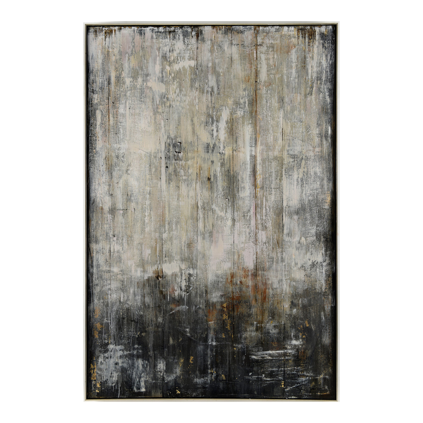 The Descent Wall decor is a brooding piece of abstract artwork. Perfect for balancing out a groomed room or for adding tex...