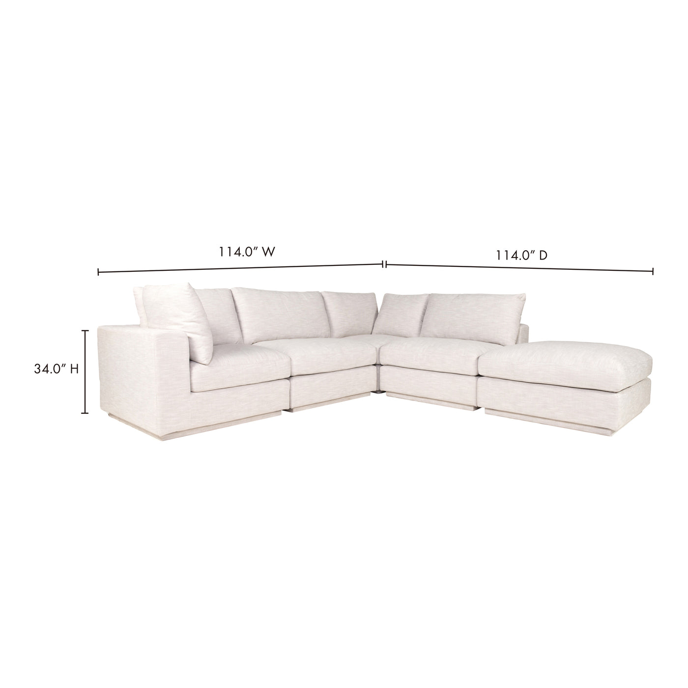 An everyday modular marvel. The Justin dream modular sectional is all about options, so sizing and space-fitting are up to...